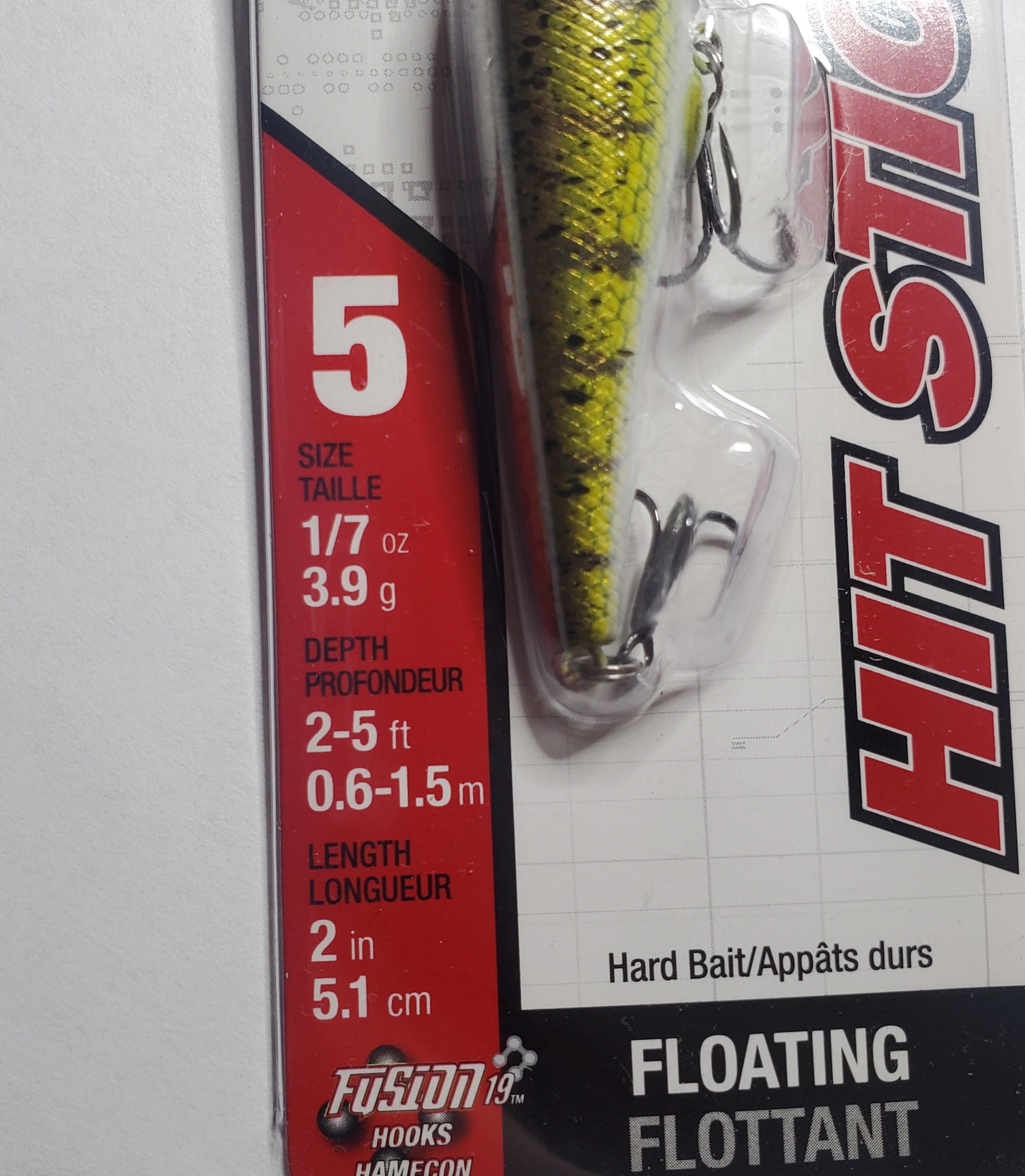 Berkley Hit Stick Yellow Perch