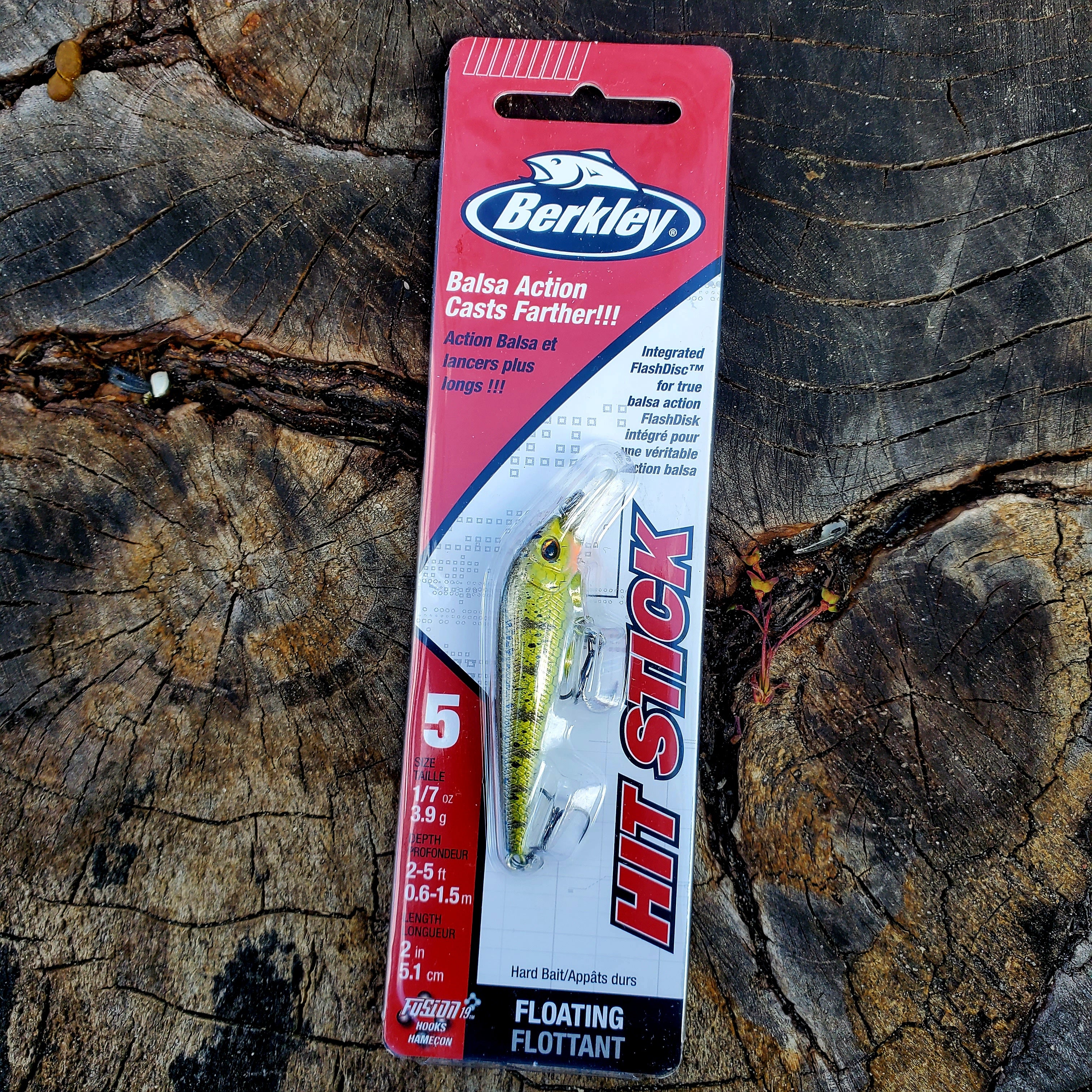 Berkley Hit Stick Yellow Perch