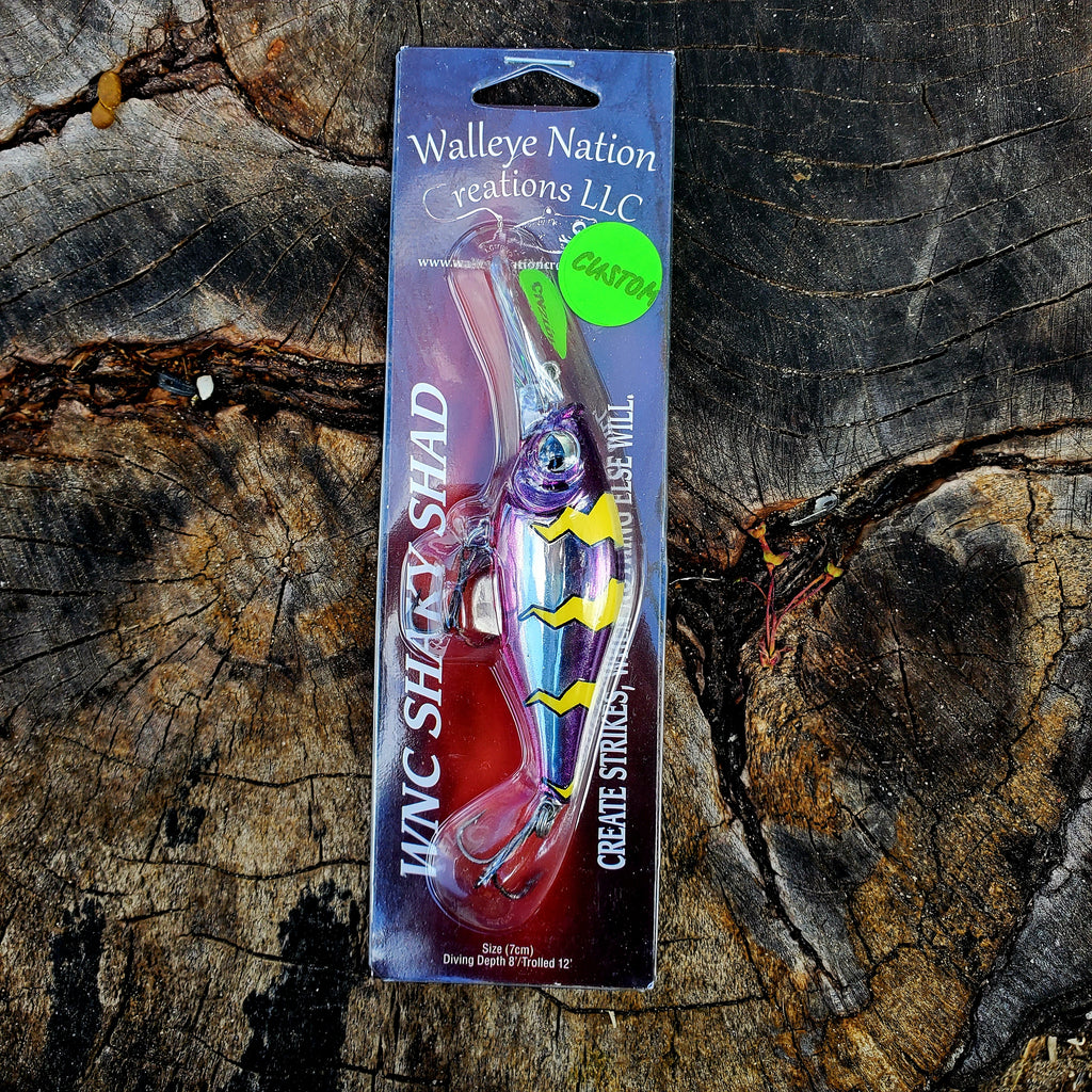 Walleye Nations Creations Shaky Shad Puff