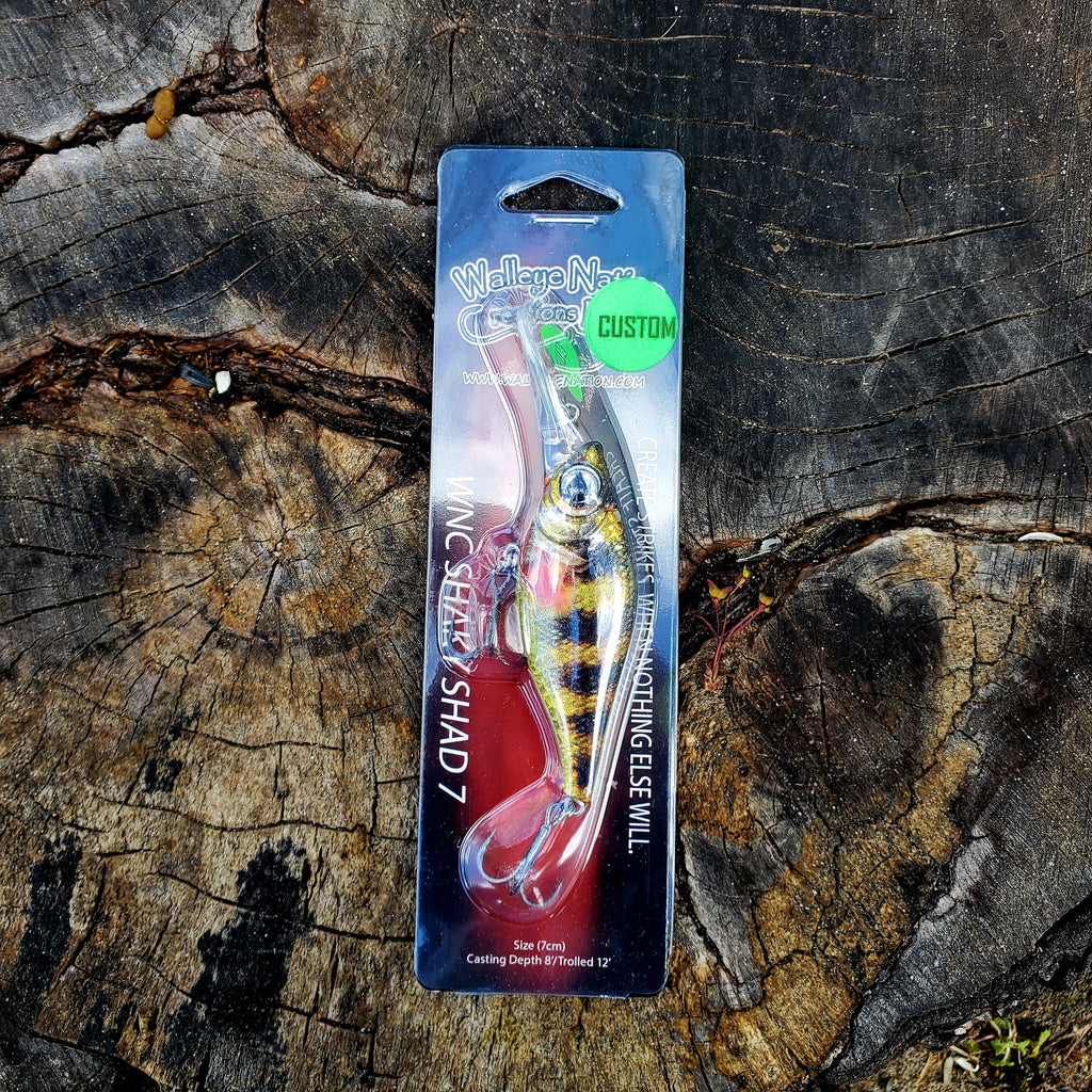 Walleye Nations Creations Shaky Shad Savage Perch