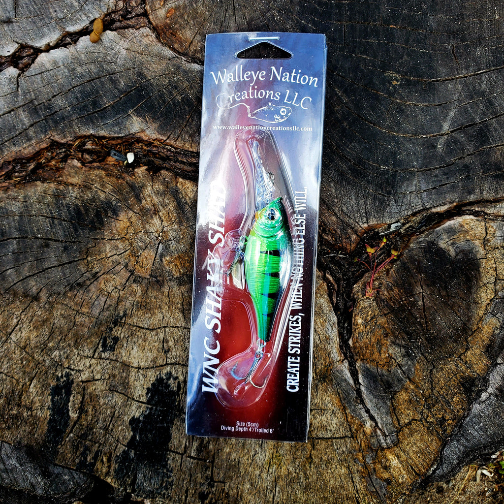 Walleye Nations Creations Shaky Shad Perch