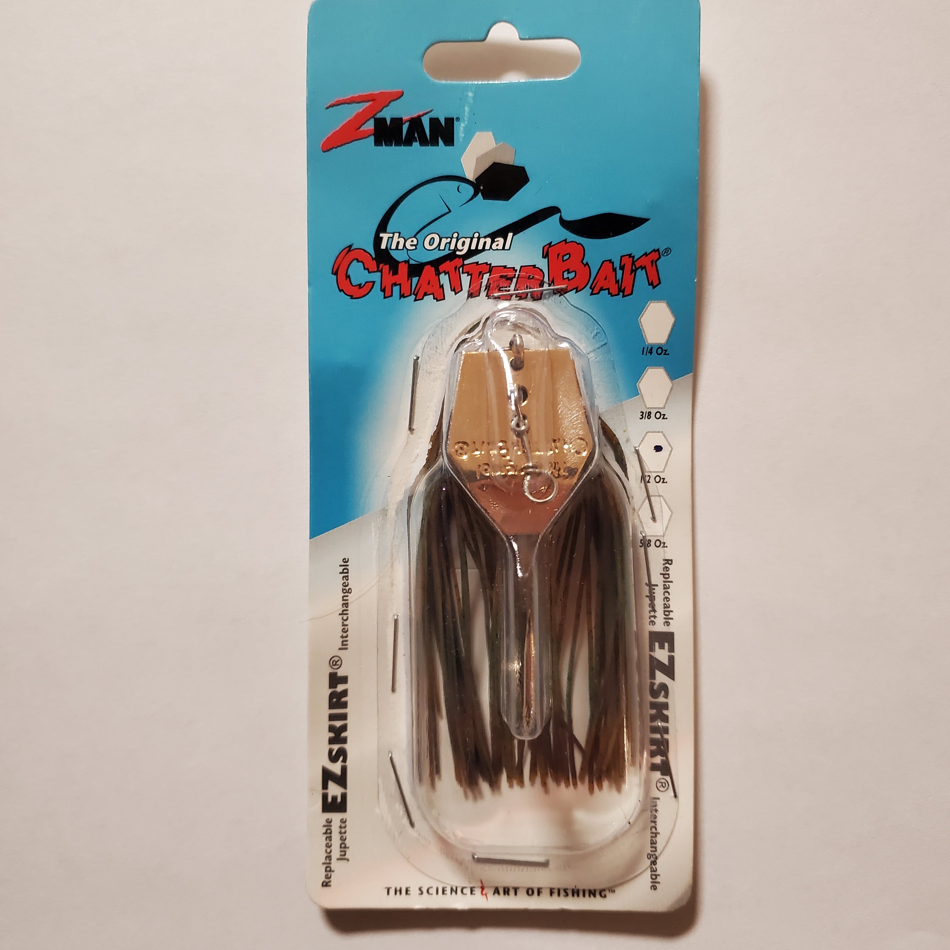 Z-Man Green Pumpkin Purple 1/2oz ChatterBait – Grandpa's Tackle Box
