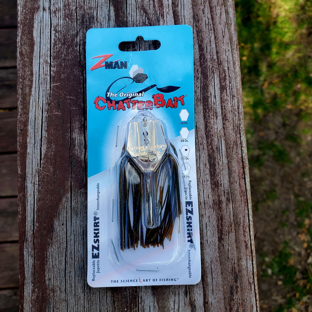 Z-Man Green Pumpkin Purple 1/2oz ChatterBait