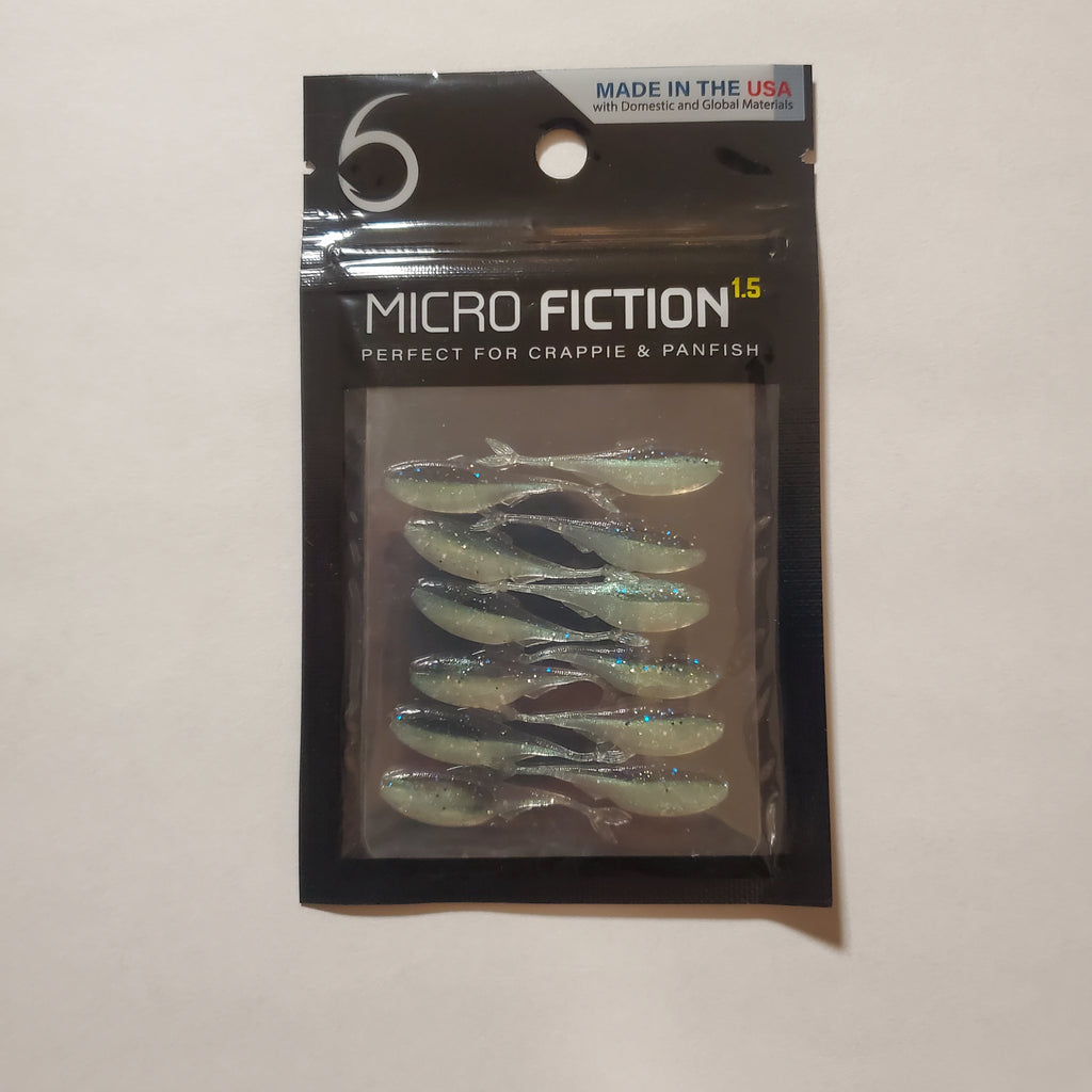 6th Sense Micro Fiction Soft Bait Threadfin Shad