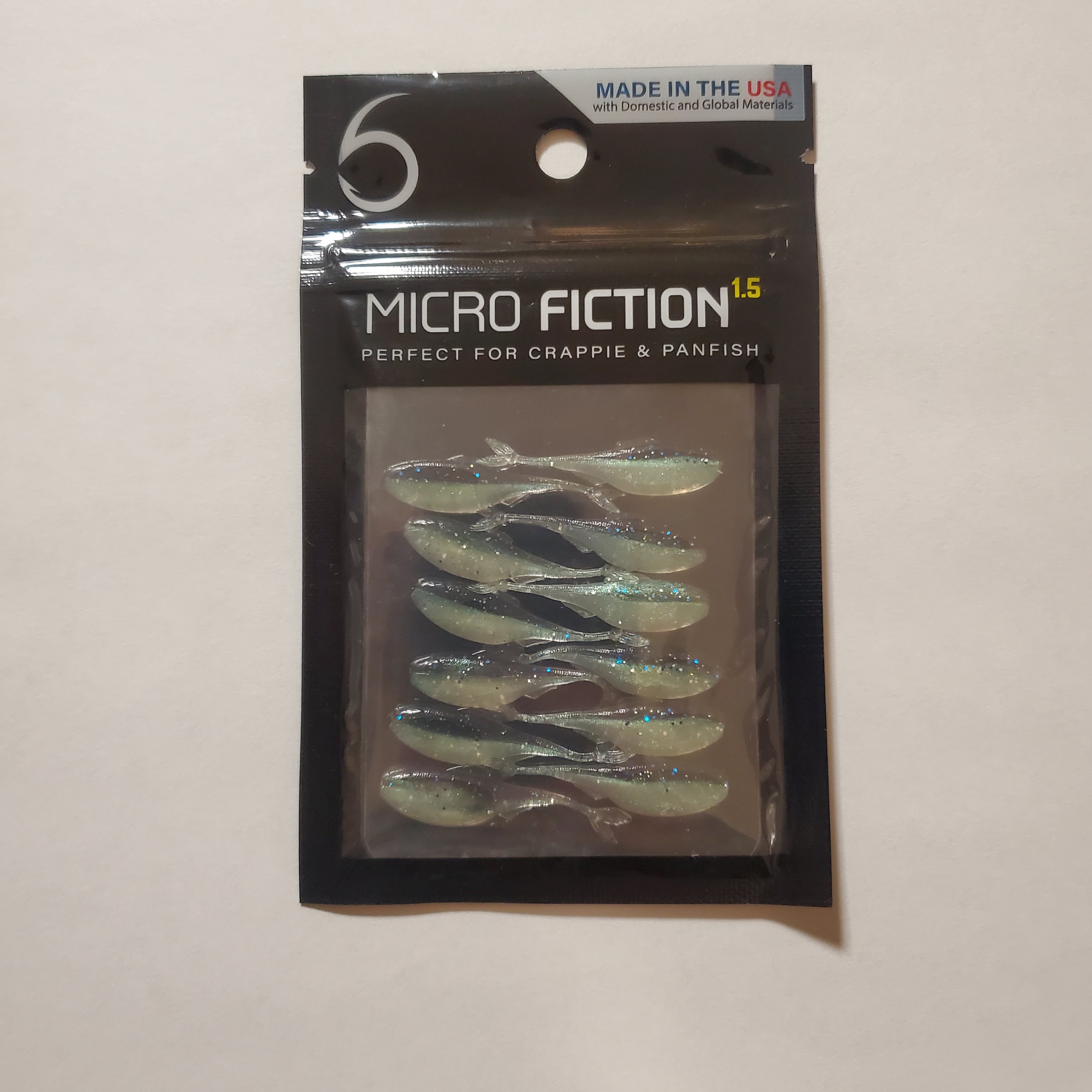 6th Sense Micro Fiction Soft Bait Threadfin Shad