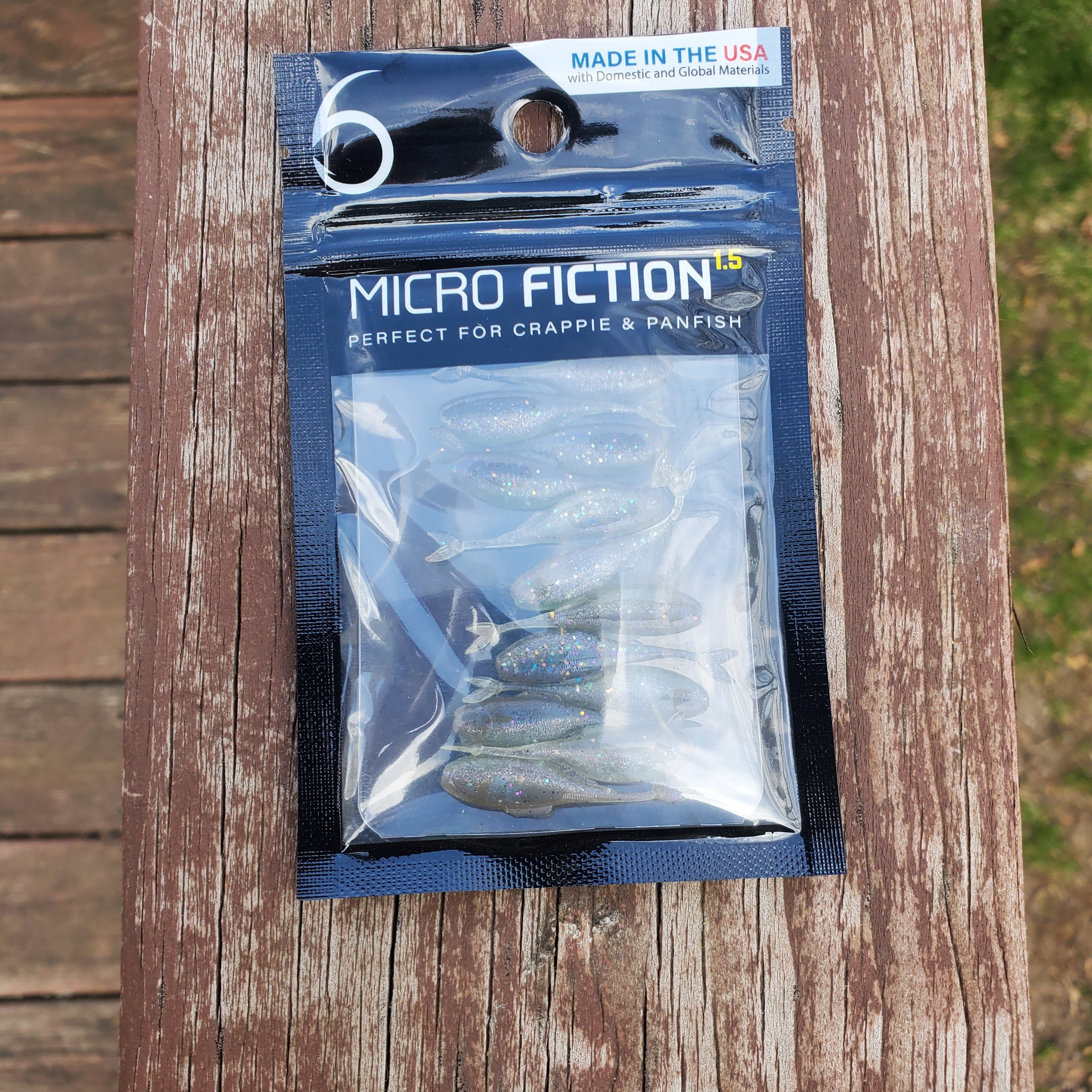 6th Sense Micro Fiction Soft Bait Ghost Minnow