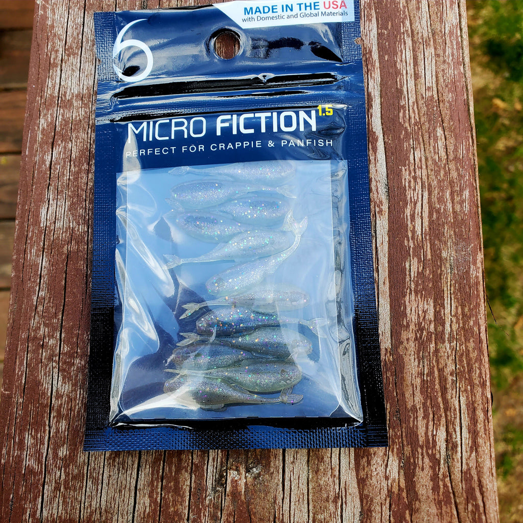 6th Sense Micro Fiction Soft Bait Ghost Minnow