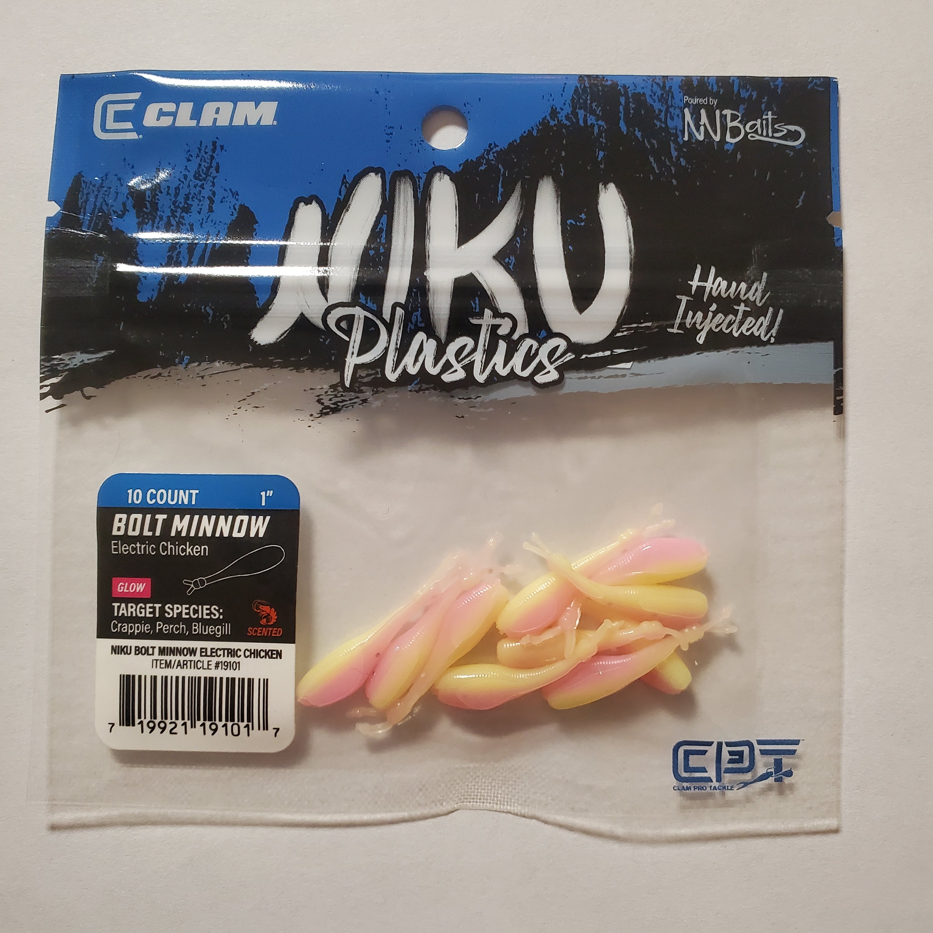 Clam Niku Bolt Minnow Electric Chicken