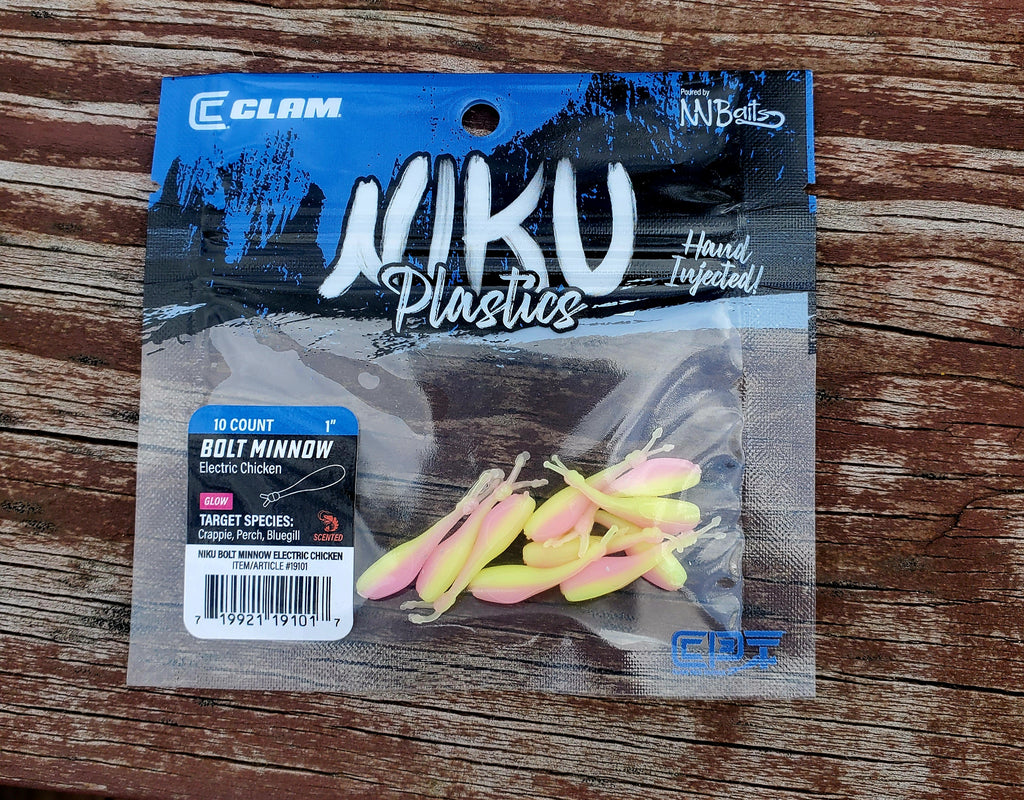 Clam Niku Bolt Minnow Electric Chicken