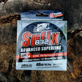 Sufix 832 Advanced Superline 40ib test 150yds Neon Lime