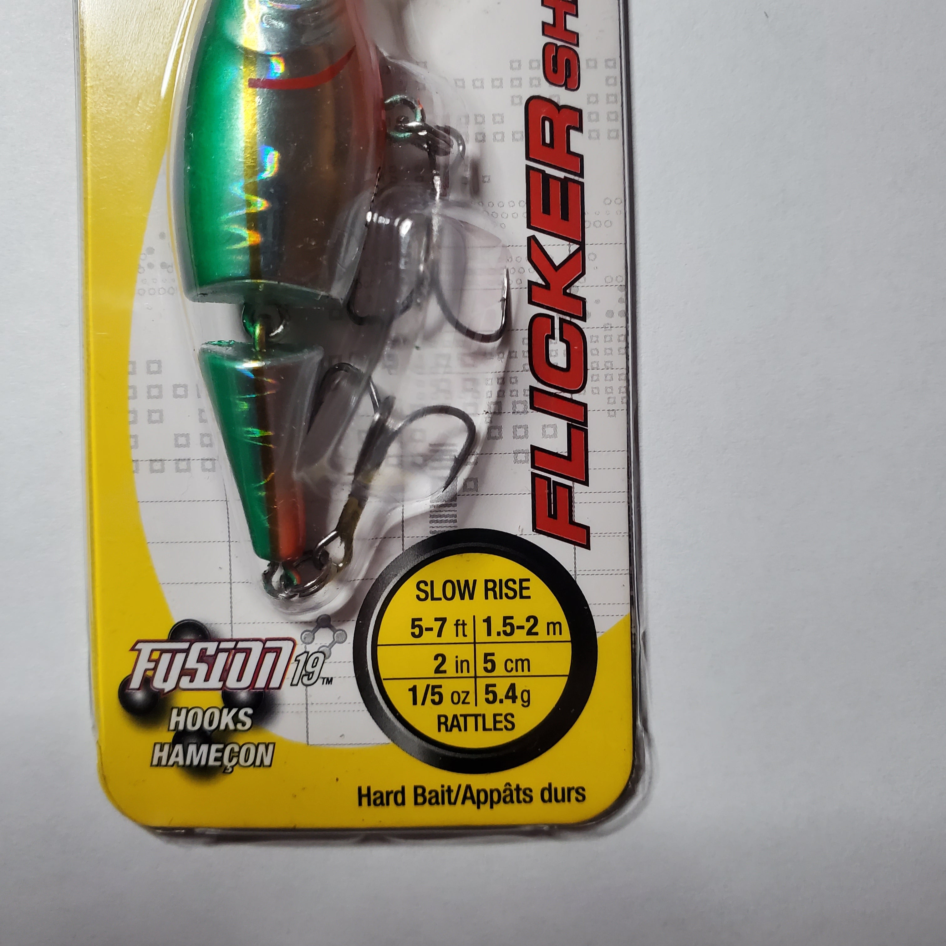 Berkley Flicker Shad Jointed CrankBait Slick Green Alewife 2in