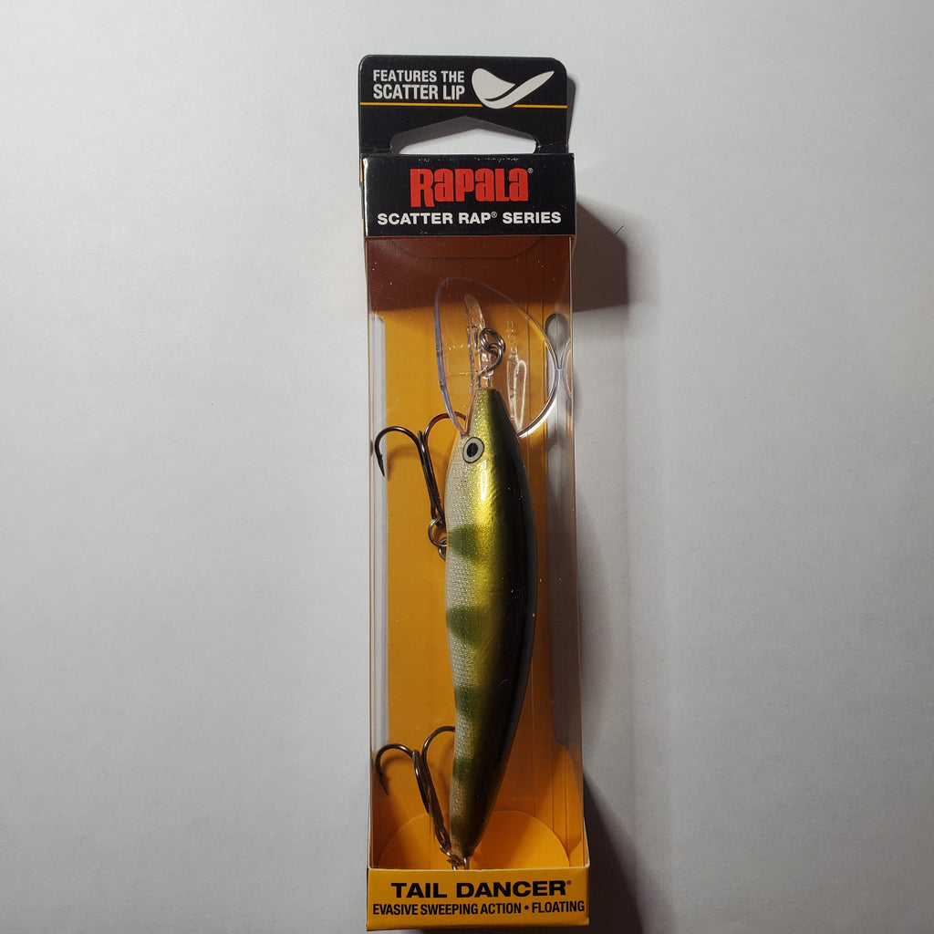 Rapala Scatter Rap Tail Dancer Yellow Perch