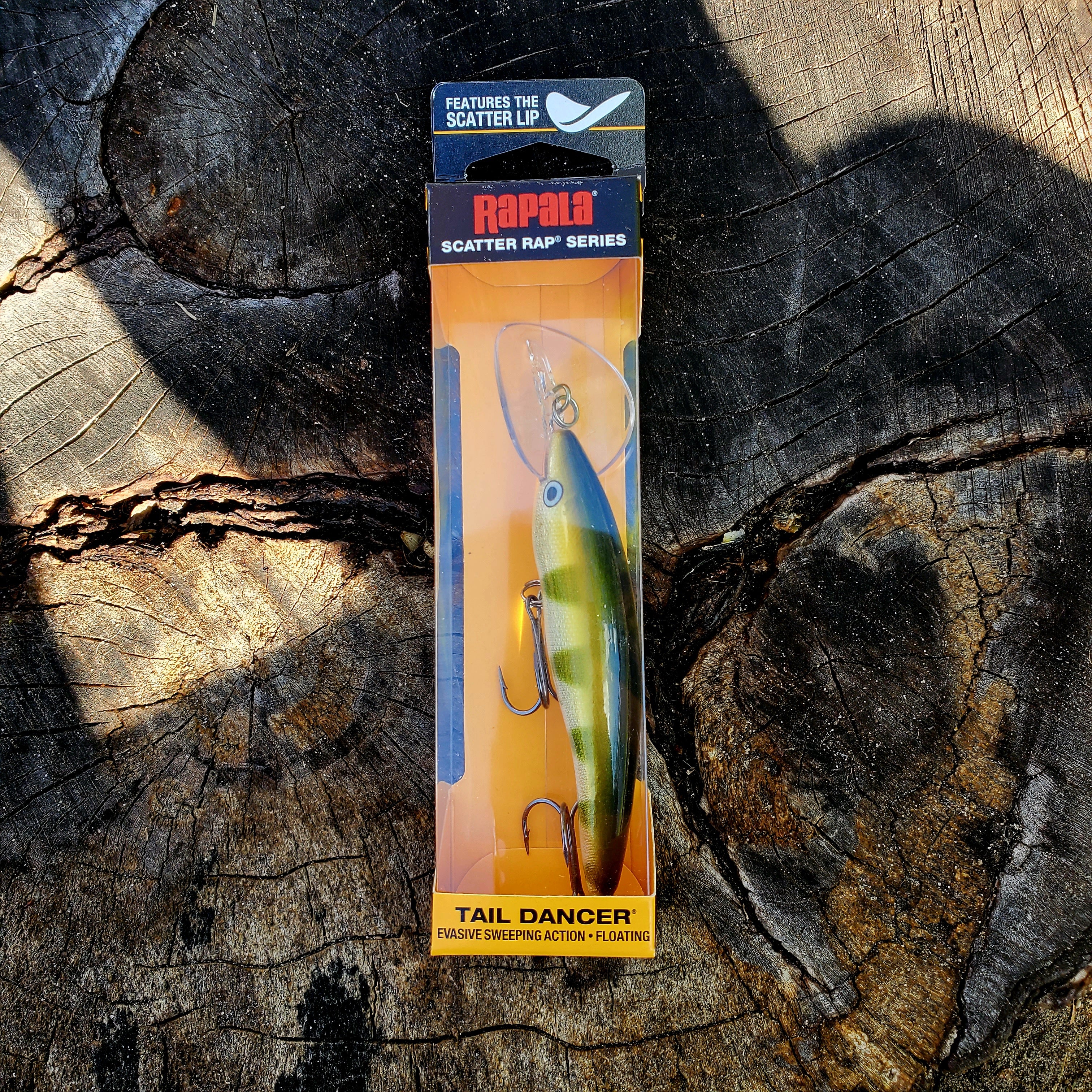 Rapala Scatter Rap Tail Dancer Yellow Perch