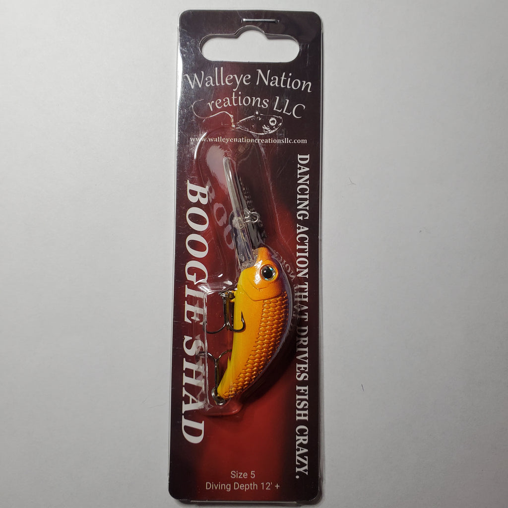 Walleye Nations Creations Boogie Shad CrankBait