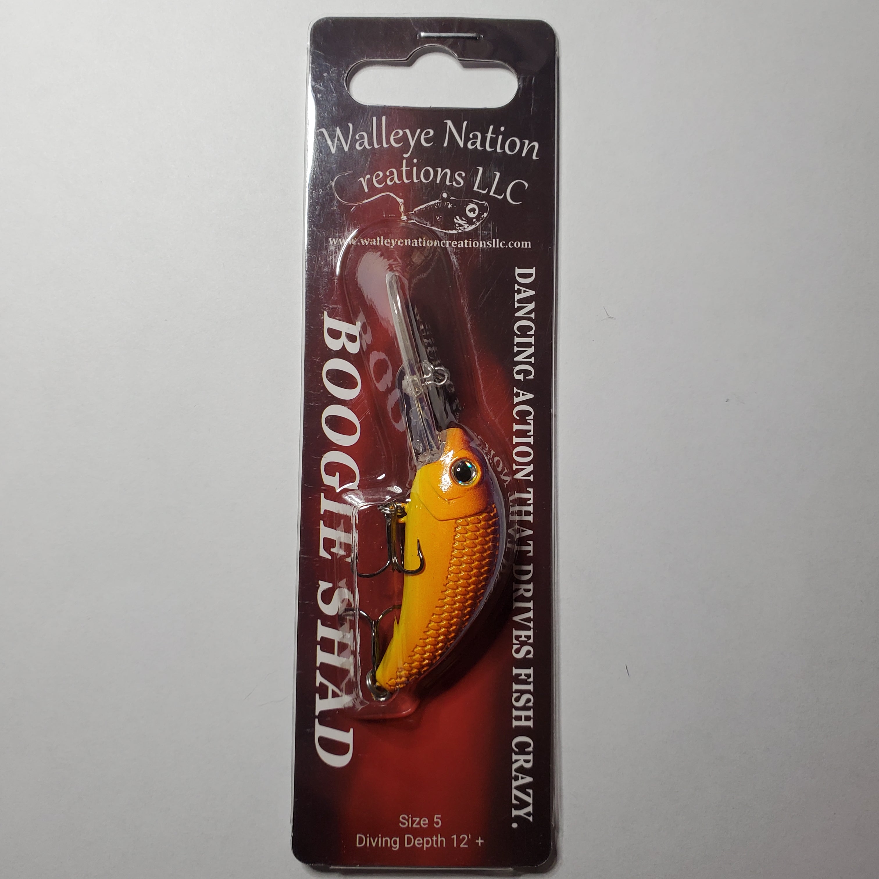 Walleye Nations Creations Boogie Shad CrankBait
