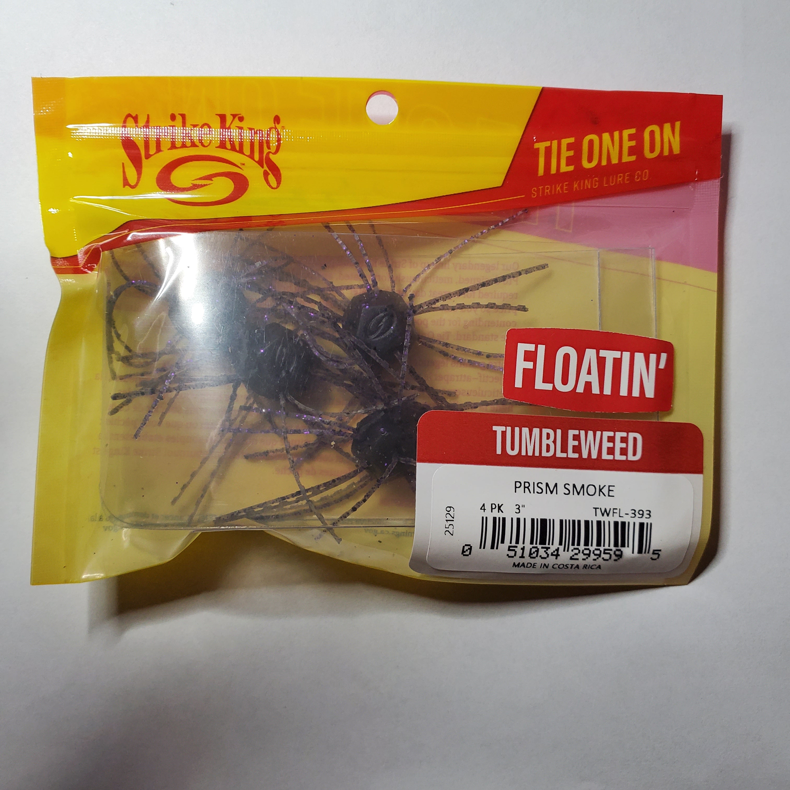 Strike King Tumbleweed Dice Bait Prism Smoke