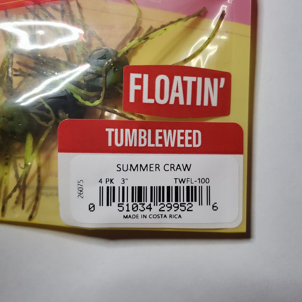 Strike King Tumbleweed Dice Bait Summer Craw