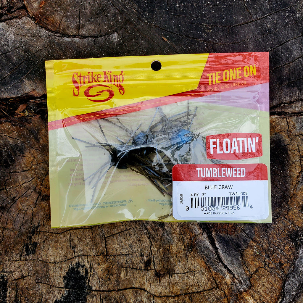 Strike King Tumbleweed Dice Bait Blue Craw
