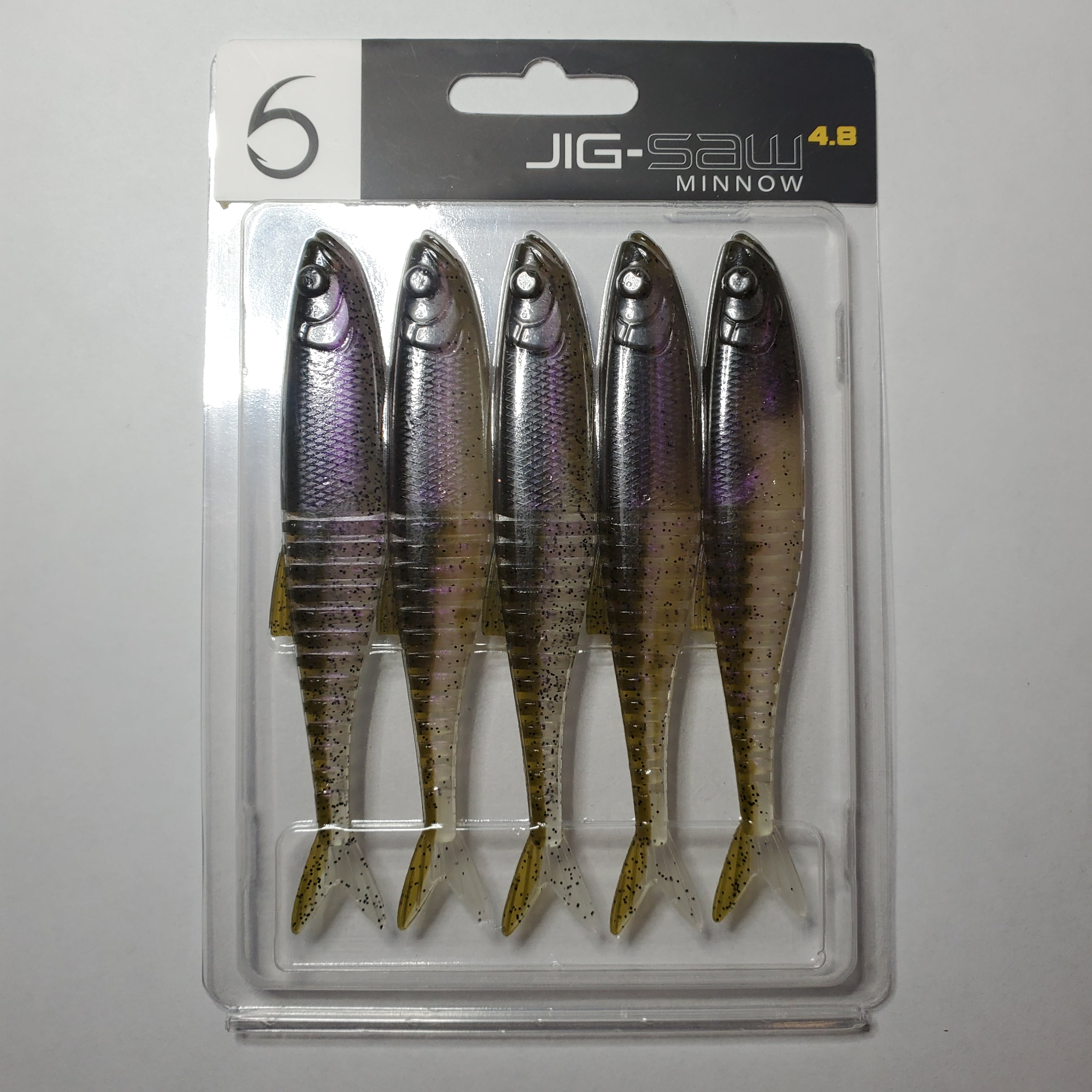6th Sense JigSaw Minnow Green Pumpkin Pro