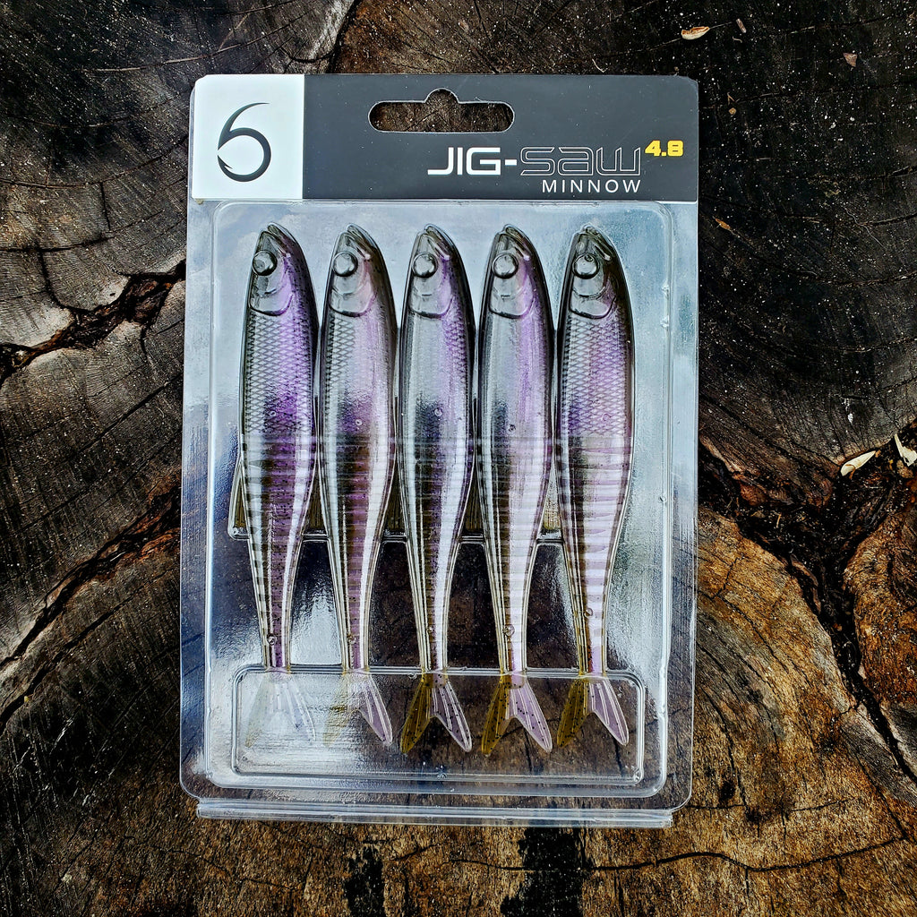 6th Sense JigSaw Minnow Green Pumpkin Pro