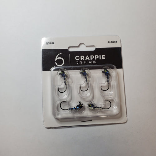 6th Sense Crappie Jig Head - Size 4 Baby Shad 1/16oz