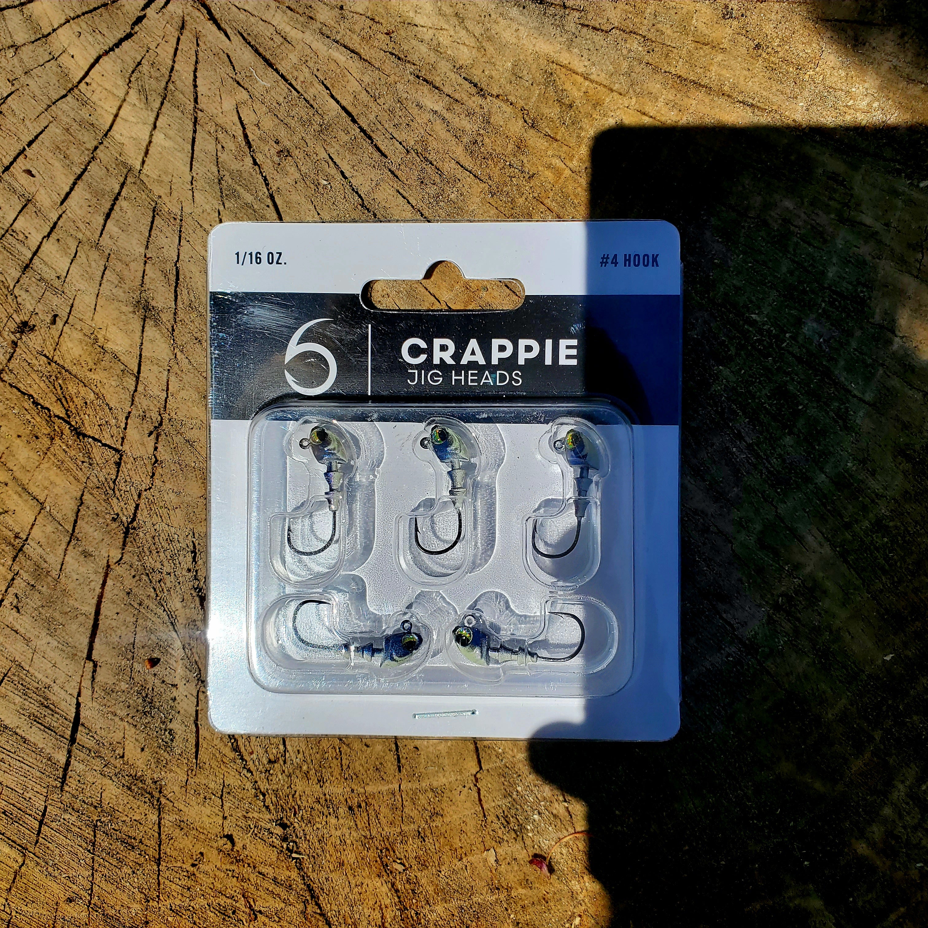 6th Sense Crappie Jig Head - Size 4 Baby Shad 1/16oz