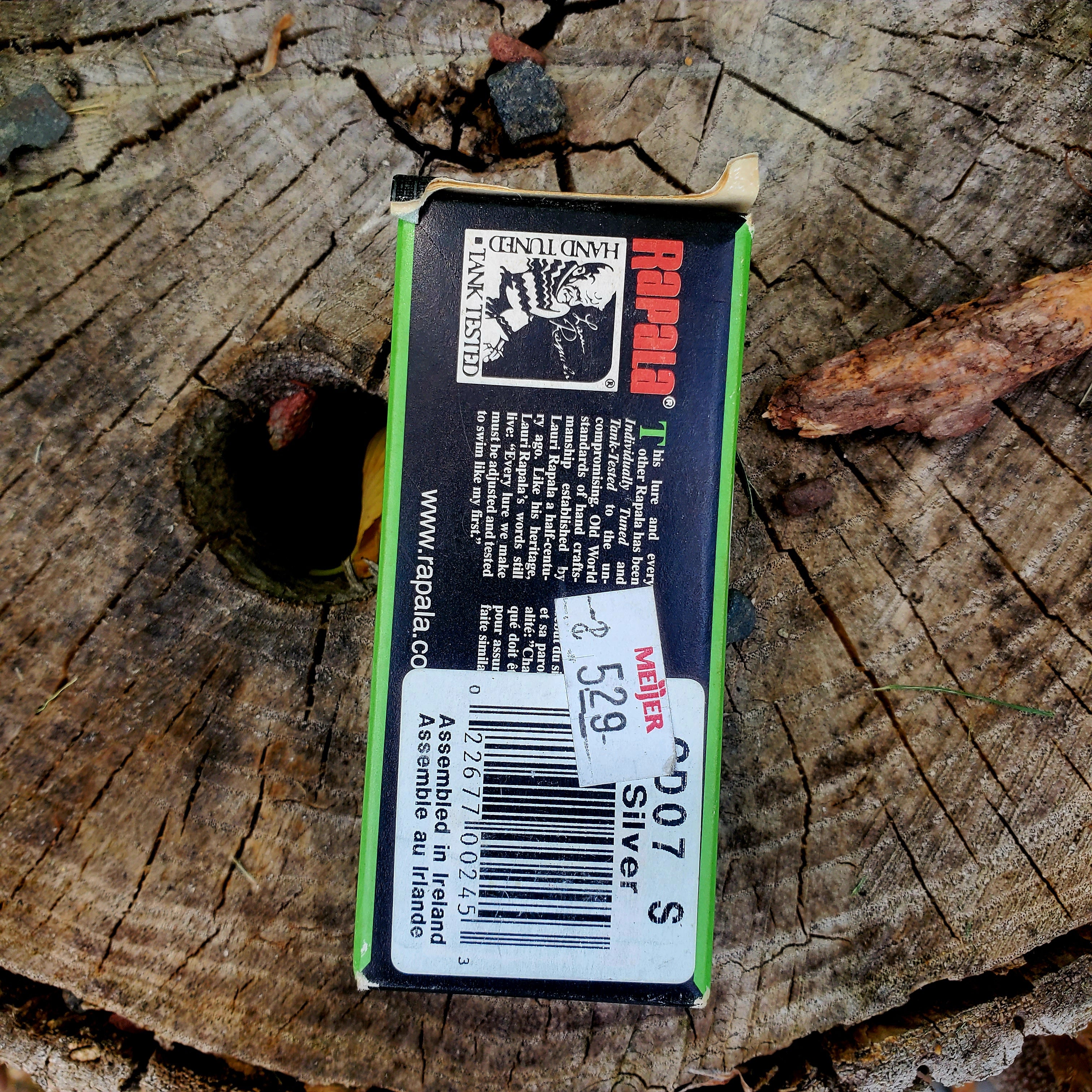 Rapala countdown silver 2-3/4"
