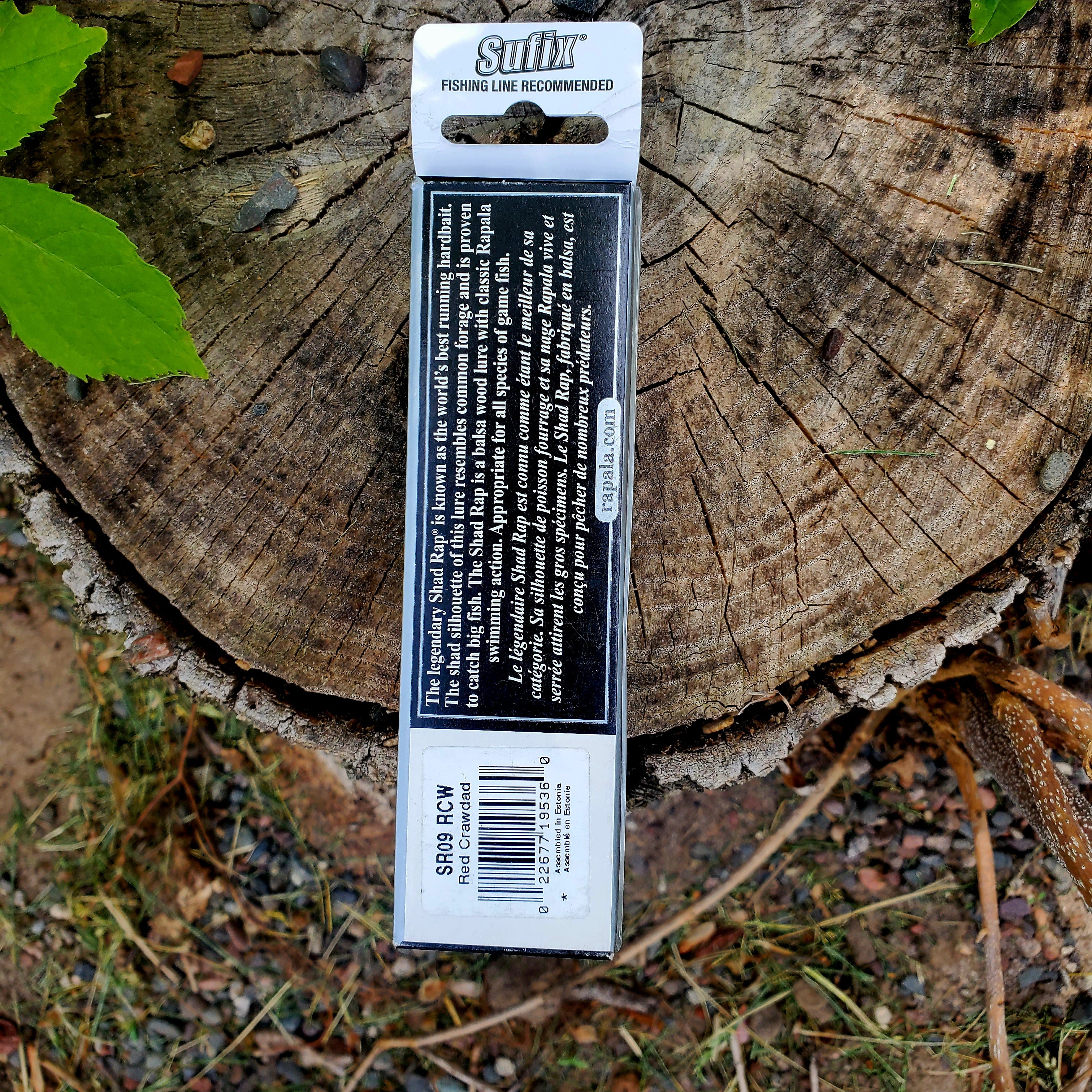 Rapala Shadrap 3-1/2" Red Crawdad