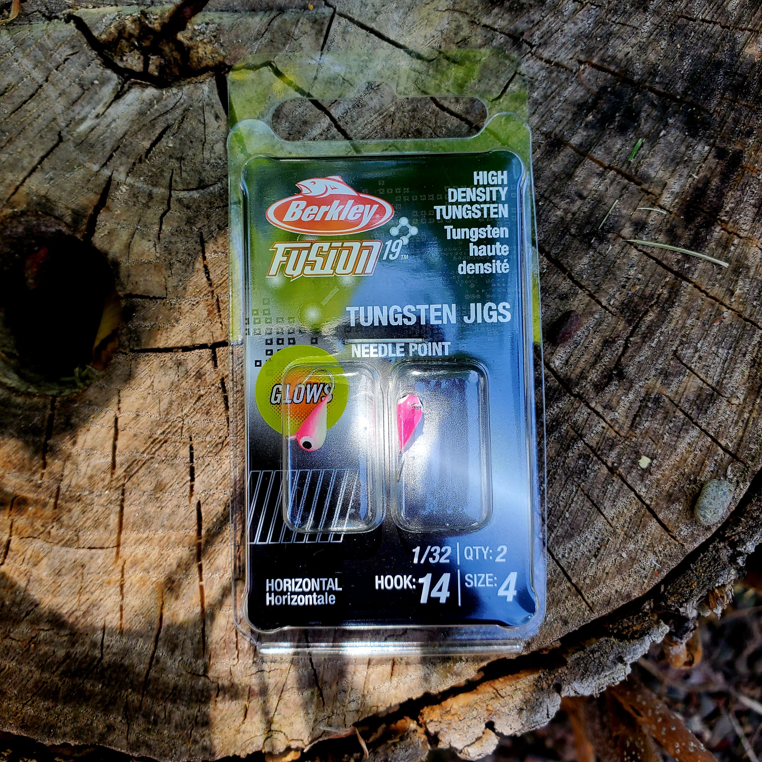 Berkley Fusion 19 Tungsten Jig 1/32oz Pink Glow