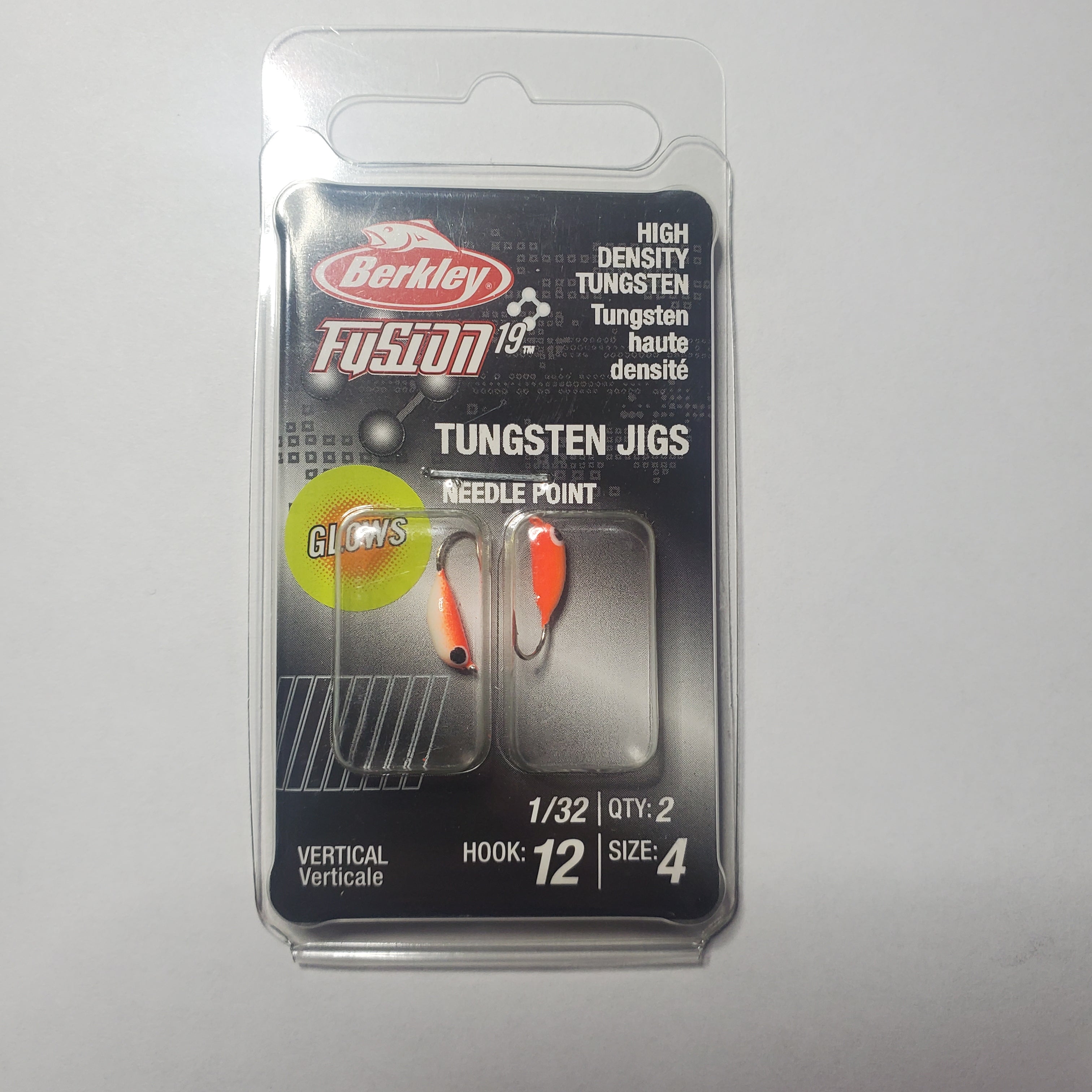 Berkley Fusion 19 Tungsten Jig 1/32oz Fluoro Orange