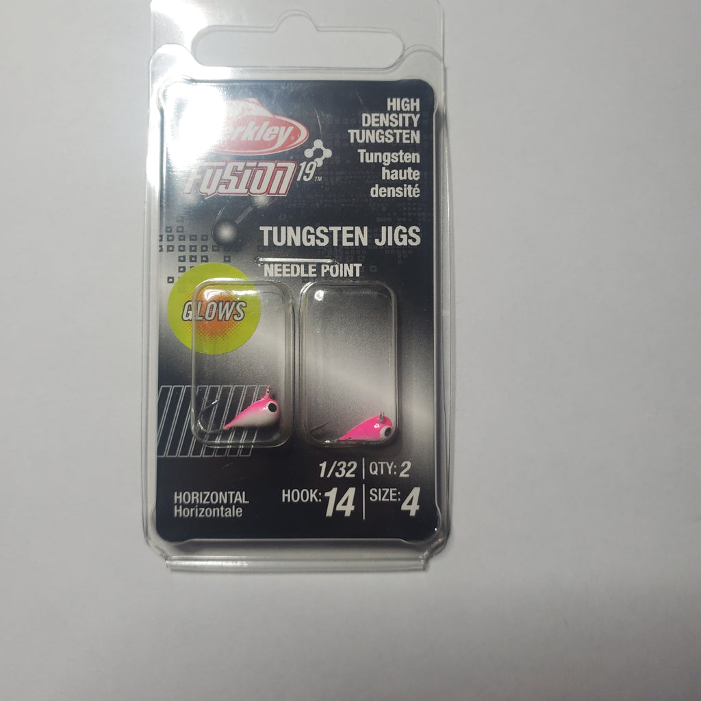 Berkley Fusion 19 Tungsten Jig 1/32oz Pink Glow