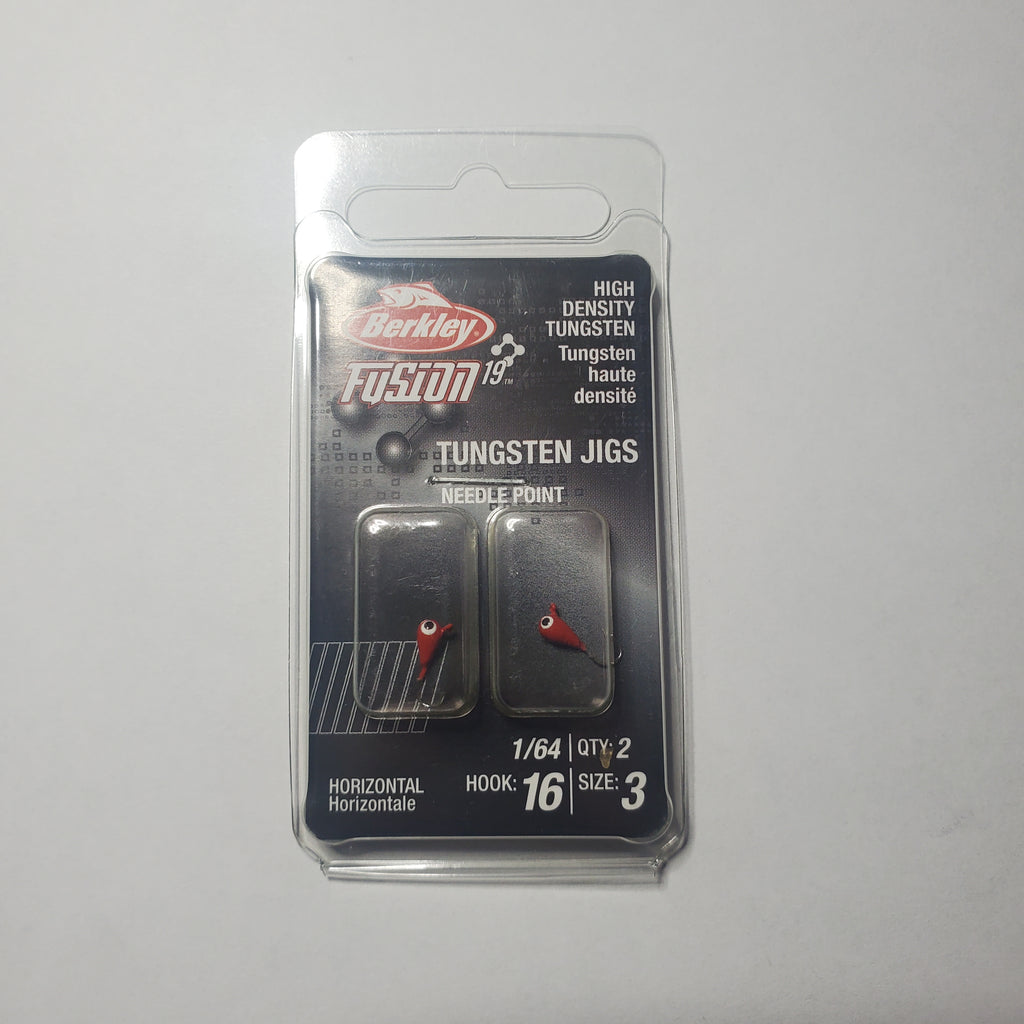 Berkley Fusion 19 Tungsten Jig 1/64oz Red