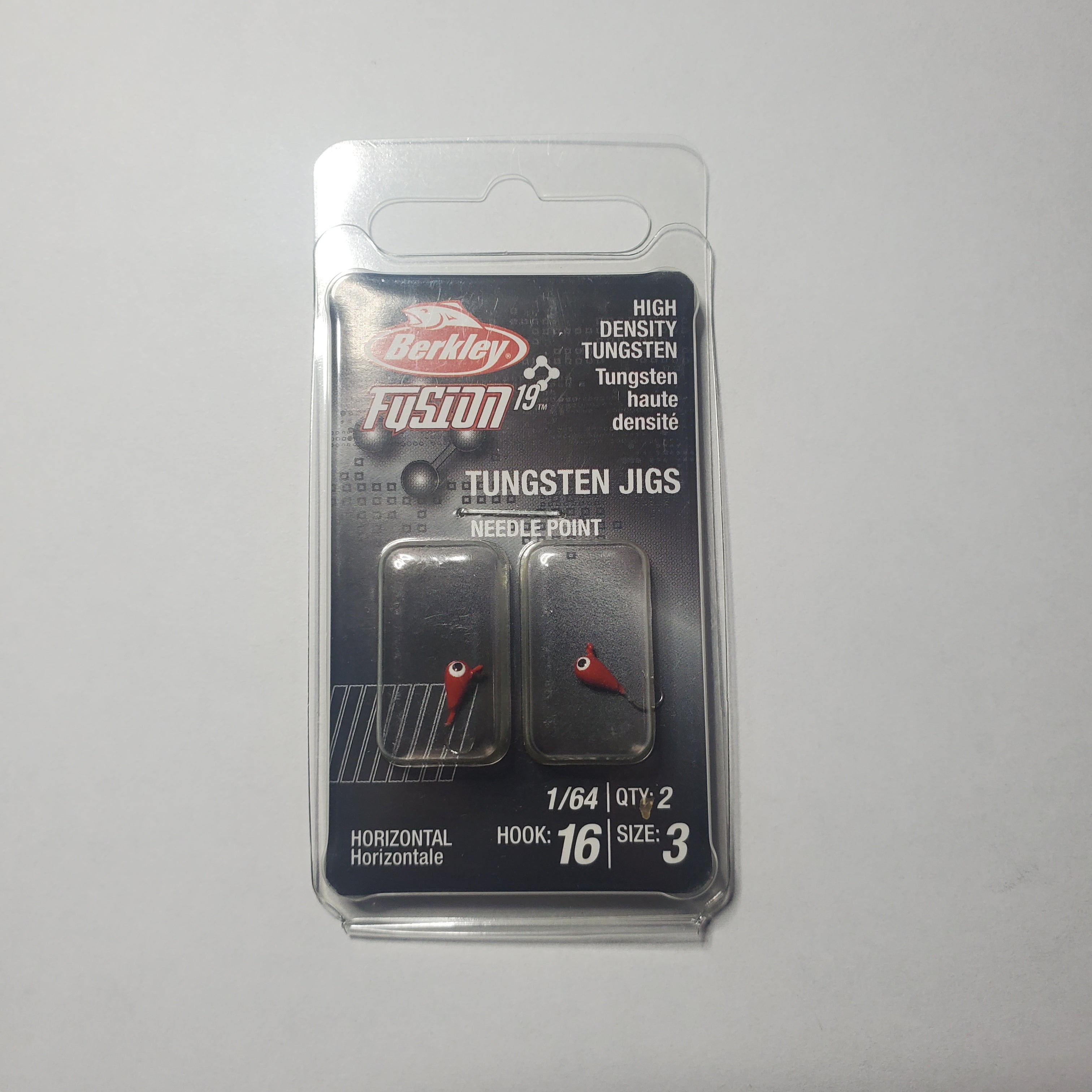 Berkley Fusion 19 Tungsten Jig 1/64oz Red