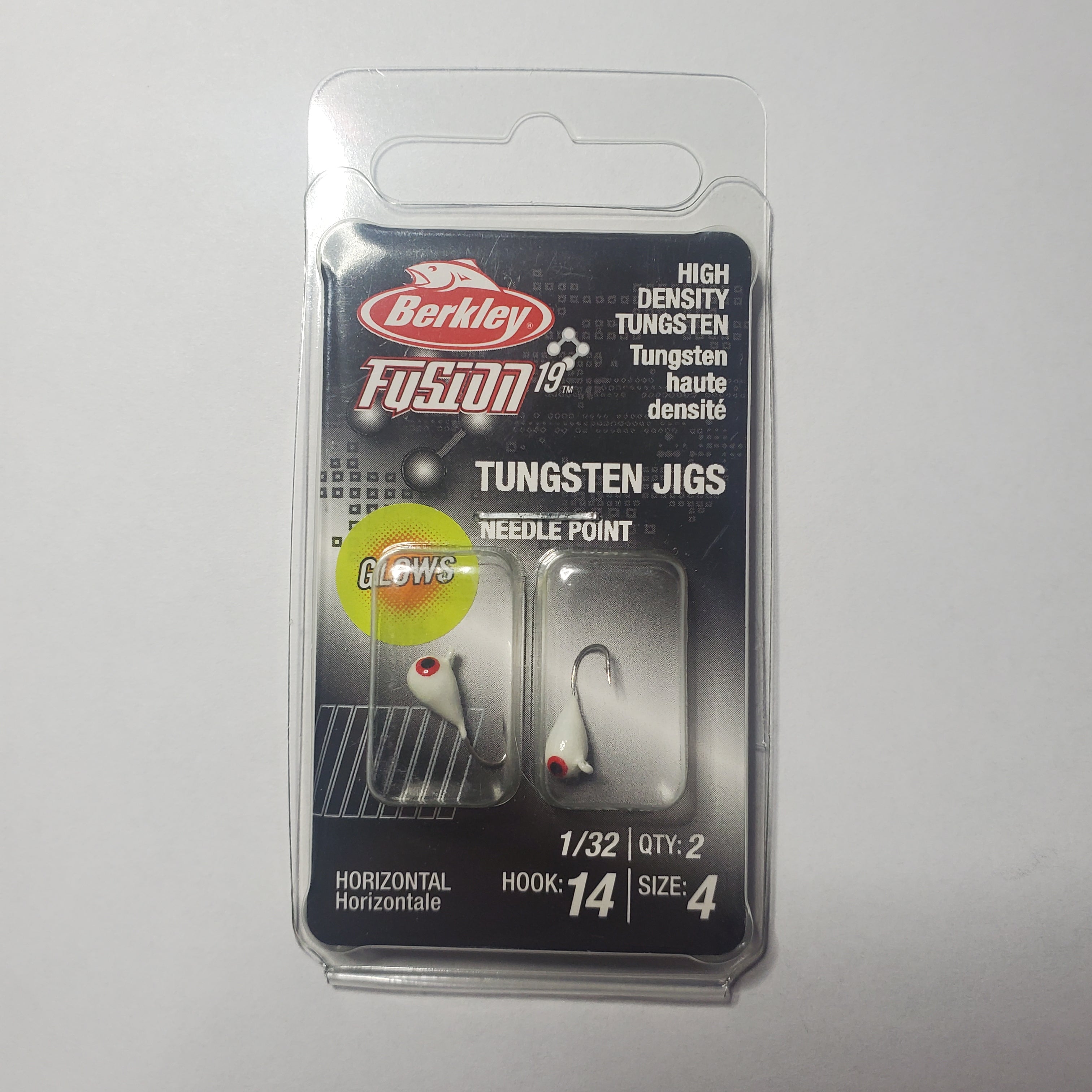 Berkley Fusion 19 Tungsten Jig 1/32oz Glow