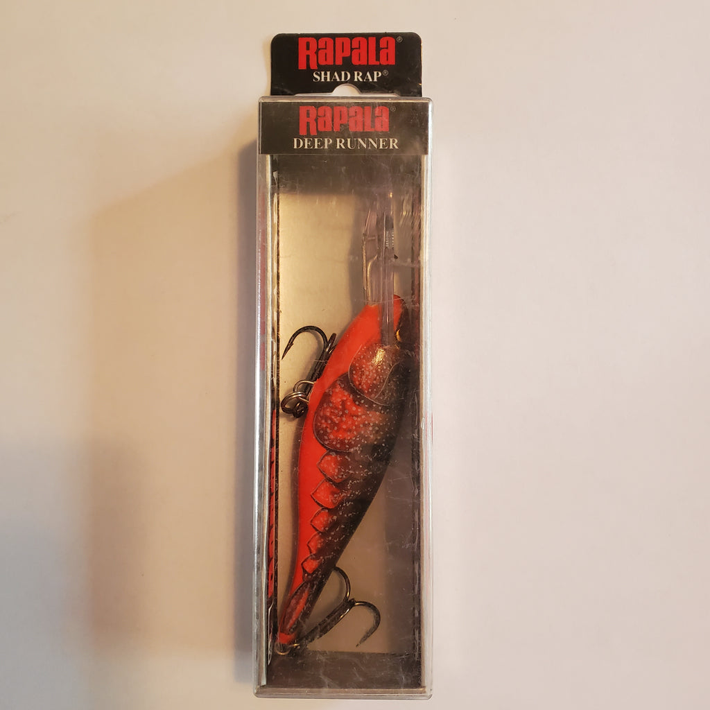 Rapala Shadrap 3-1/2" Red Crawdad