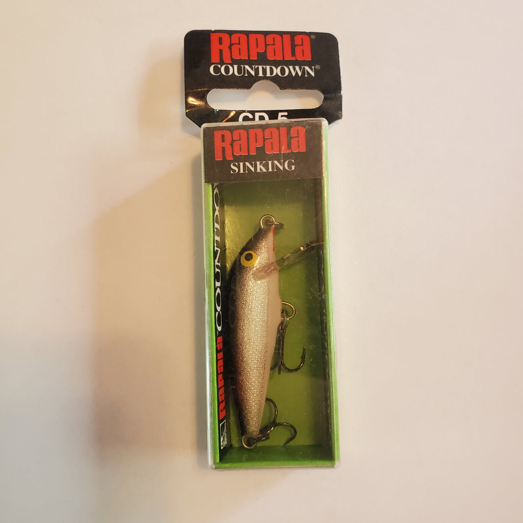 Rapala countdown silver 2"