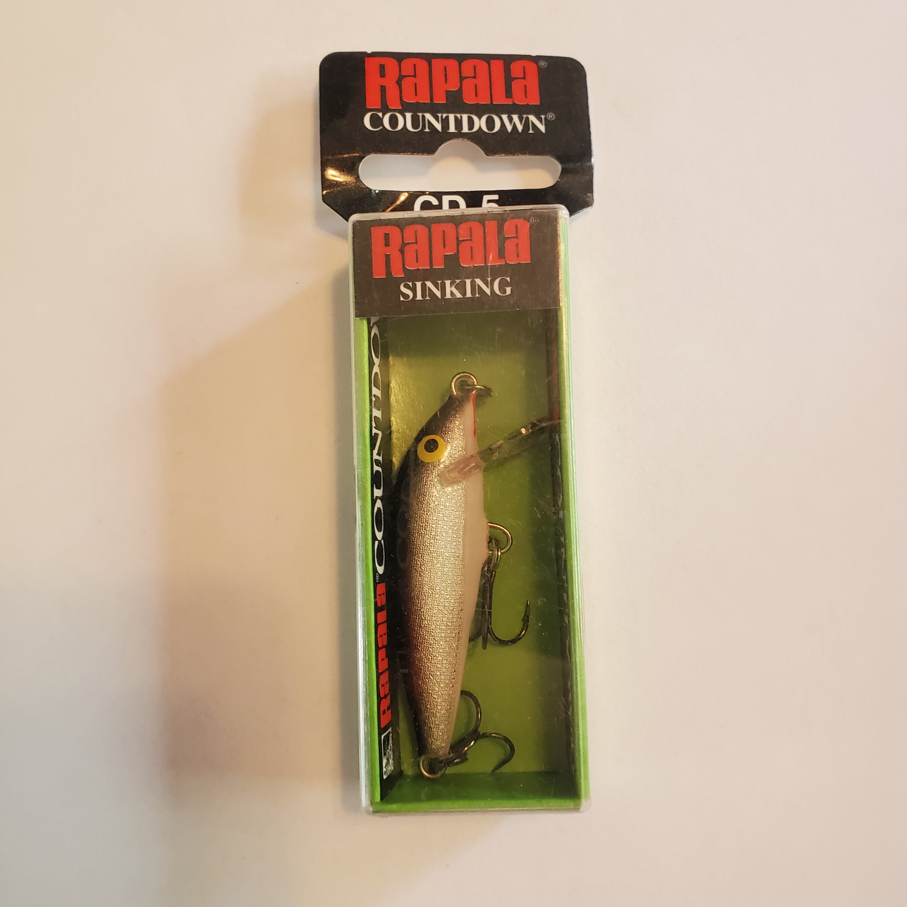 Rapala countdown silver 2"