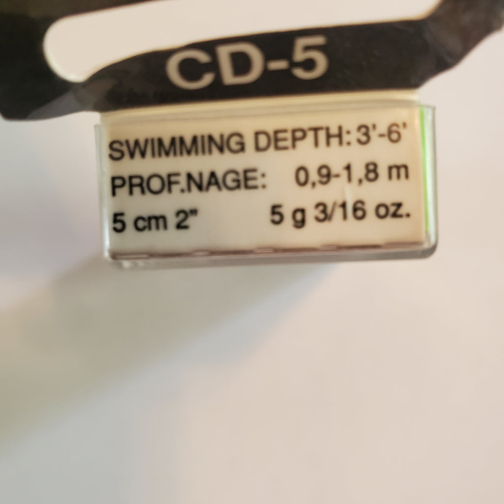 Rapala countdown silver 2"