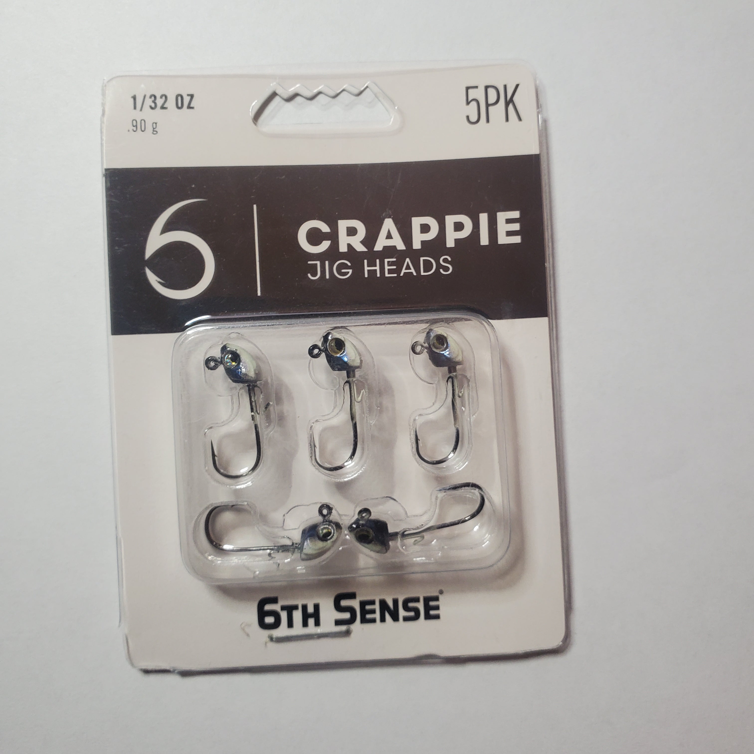 6th Sense Crappie Jig Head - Size 6 Baby Shad 1/32oz
