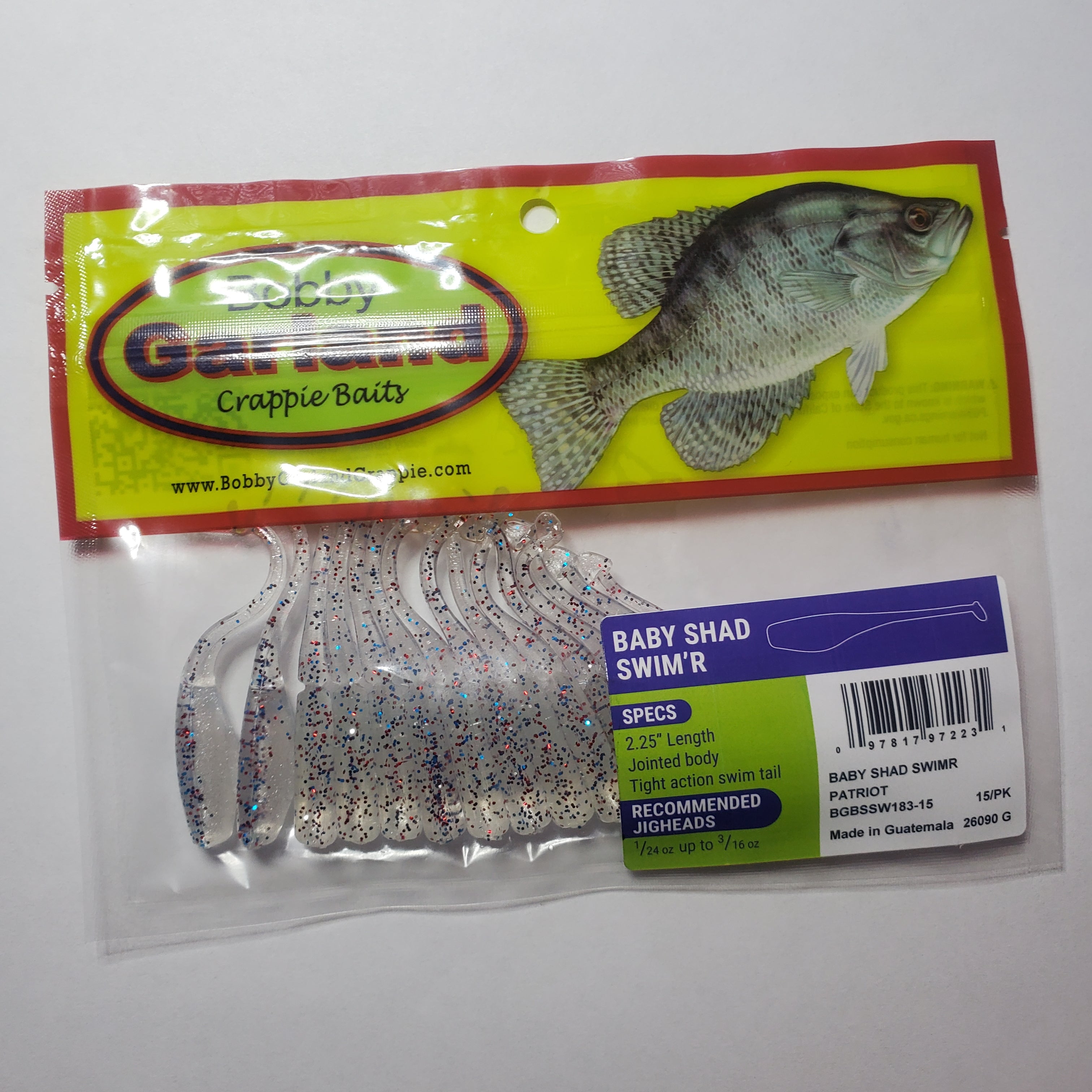 Bobby Garland Baby Shad Swim'R 2-1/4" Patriot