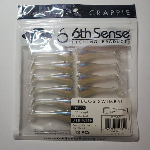 6th Sense Pecos Swimbait Pro Shad
