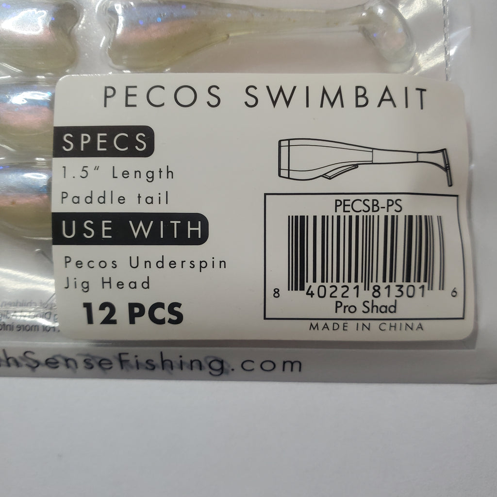 6th Sense Pecos Swimbait Pro Shad