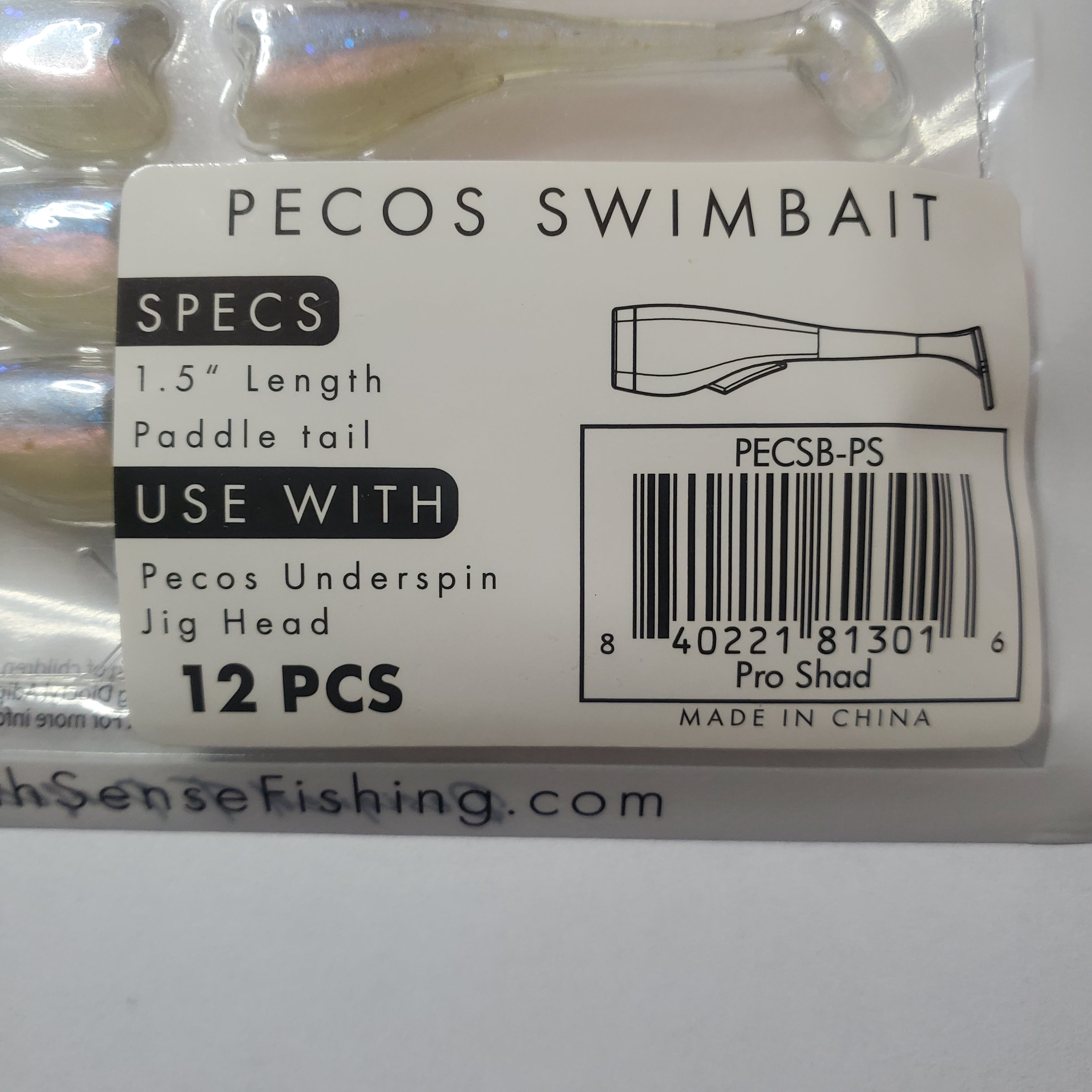 6th Sense Pecos Swimbait Pro Shad