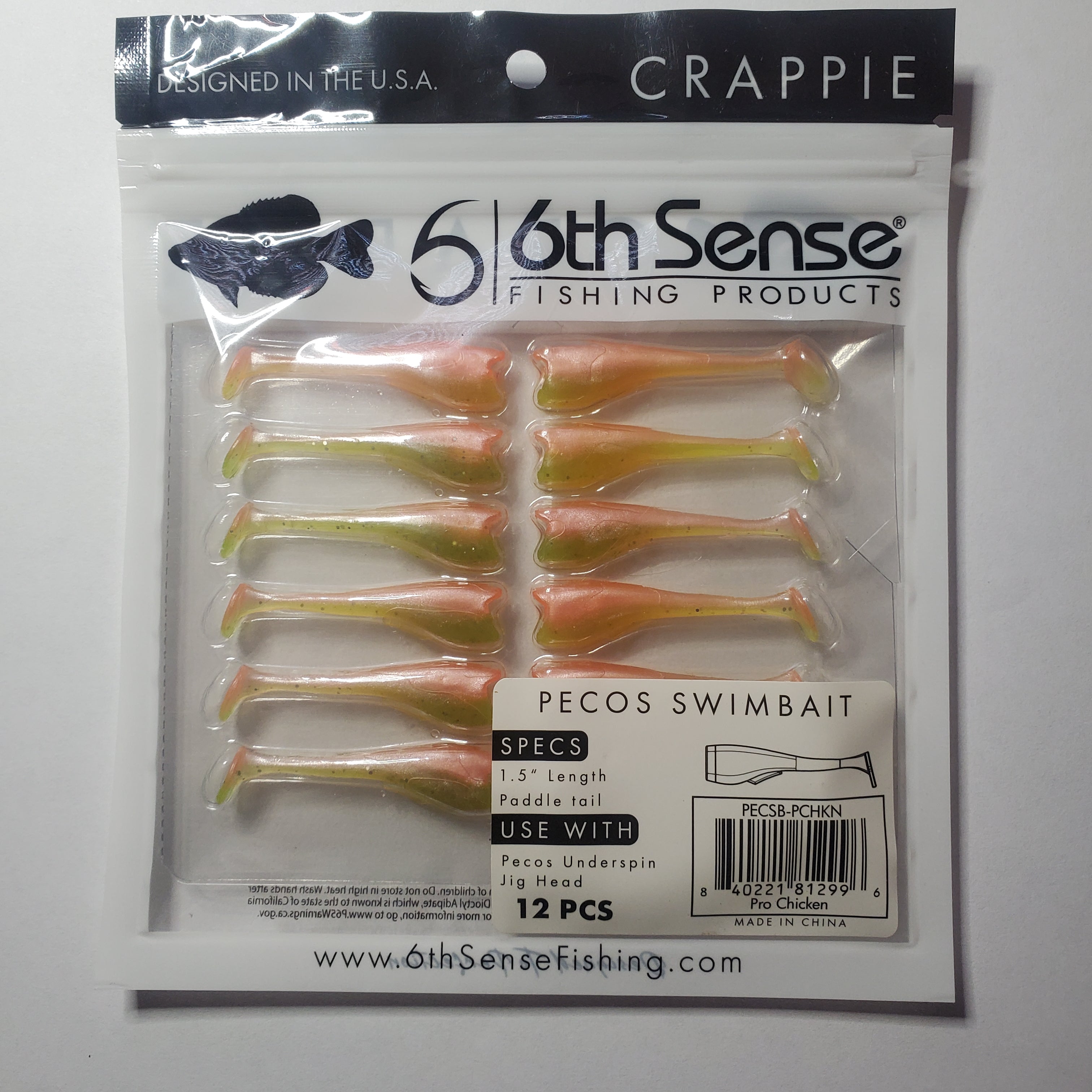 6th Sense Pecos Swimbait Pro Chicken