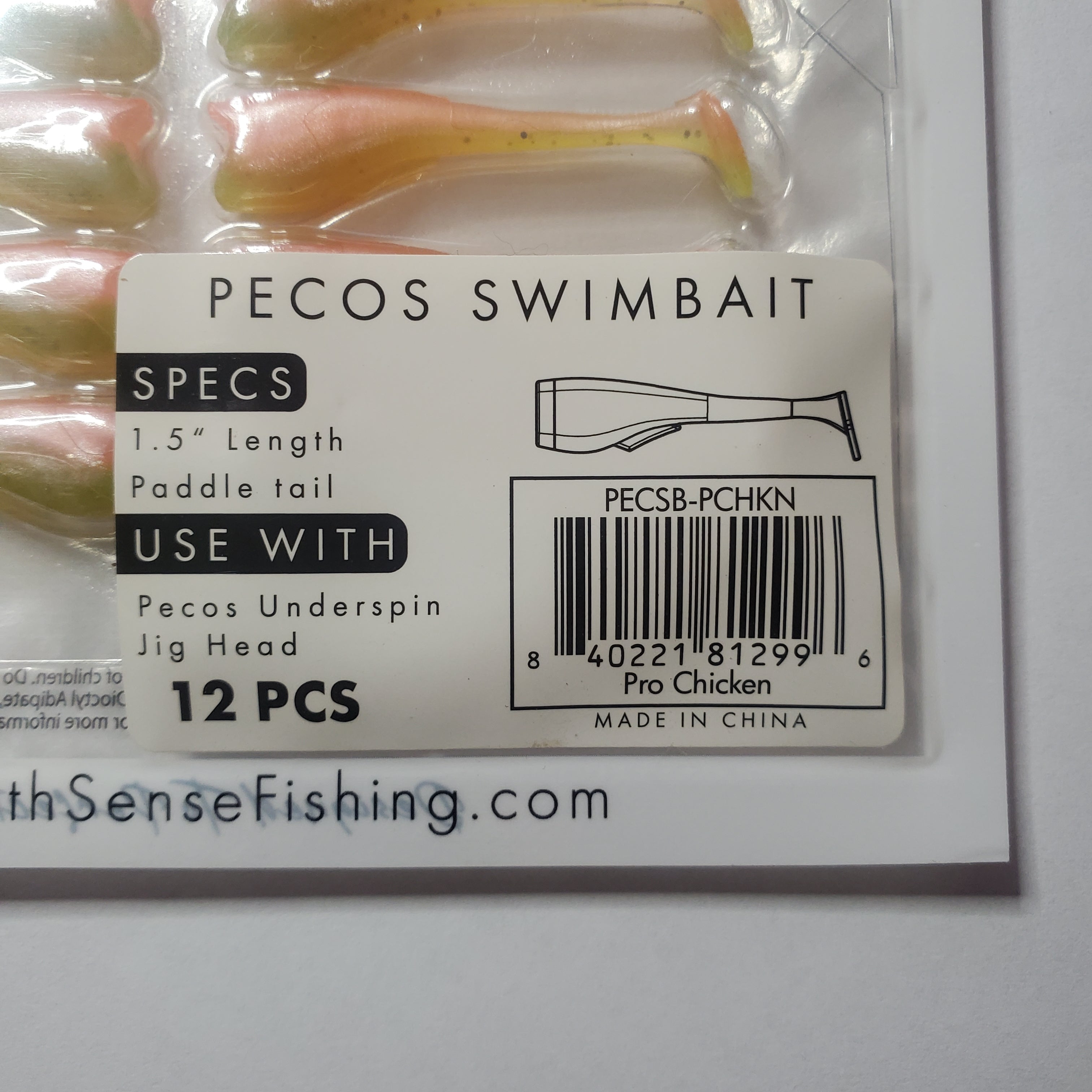 6th Sense Pecos Swimbait Pro Chicken