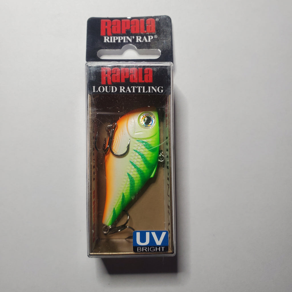 Rapala Rippin Rap CrankBait 2-1/2" Green Tiger UV