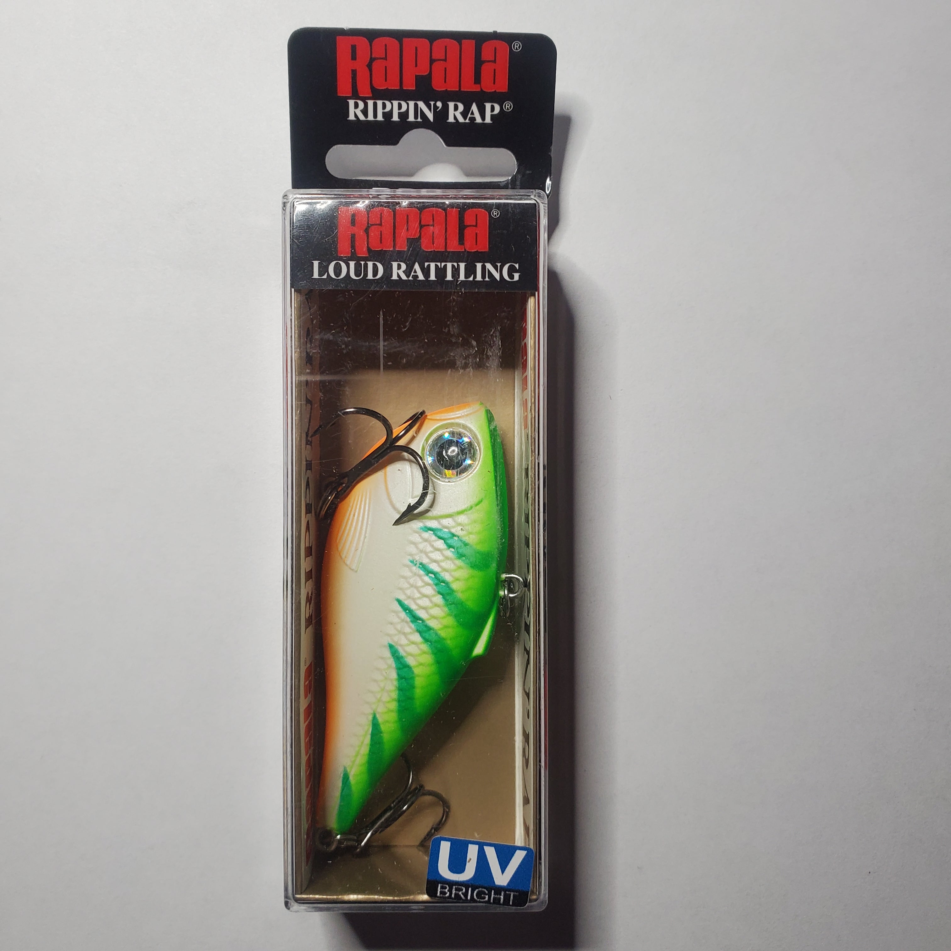 Rapala Rippin Rap CrankBait 2-3/4" Green Tiger UV