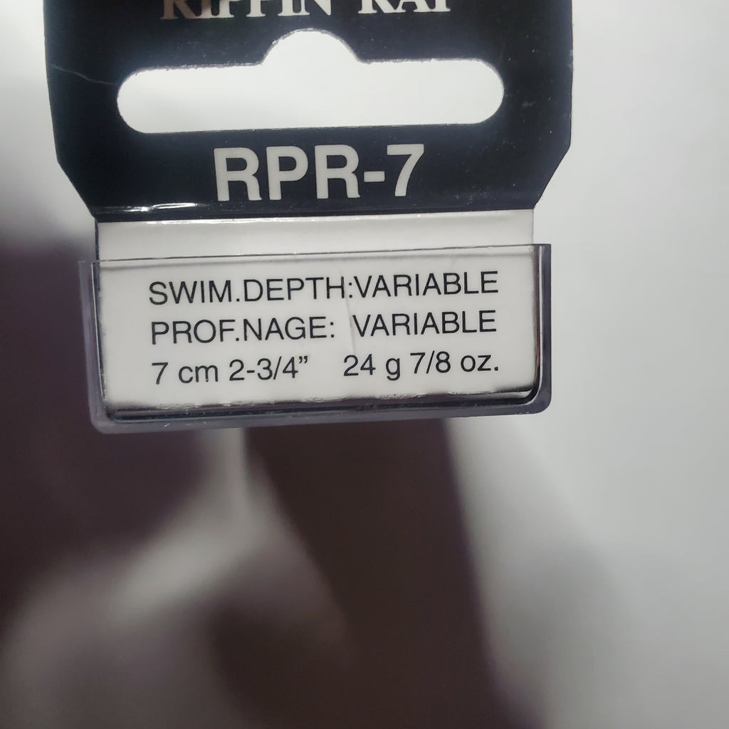 Rapala Rippin Rap CrankBait 2-3/4" Green Tiger UV