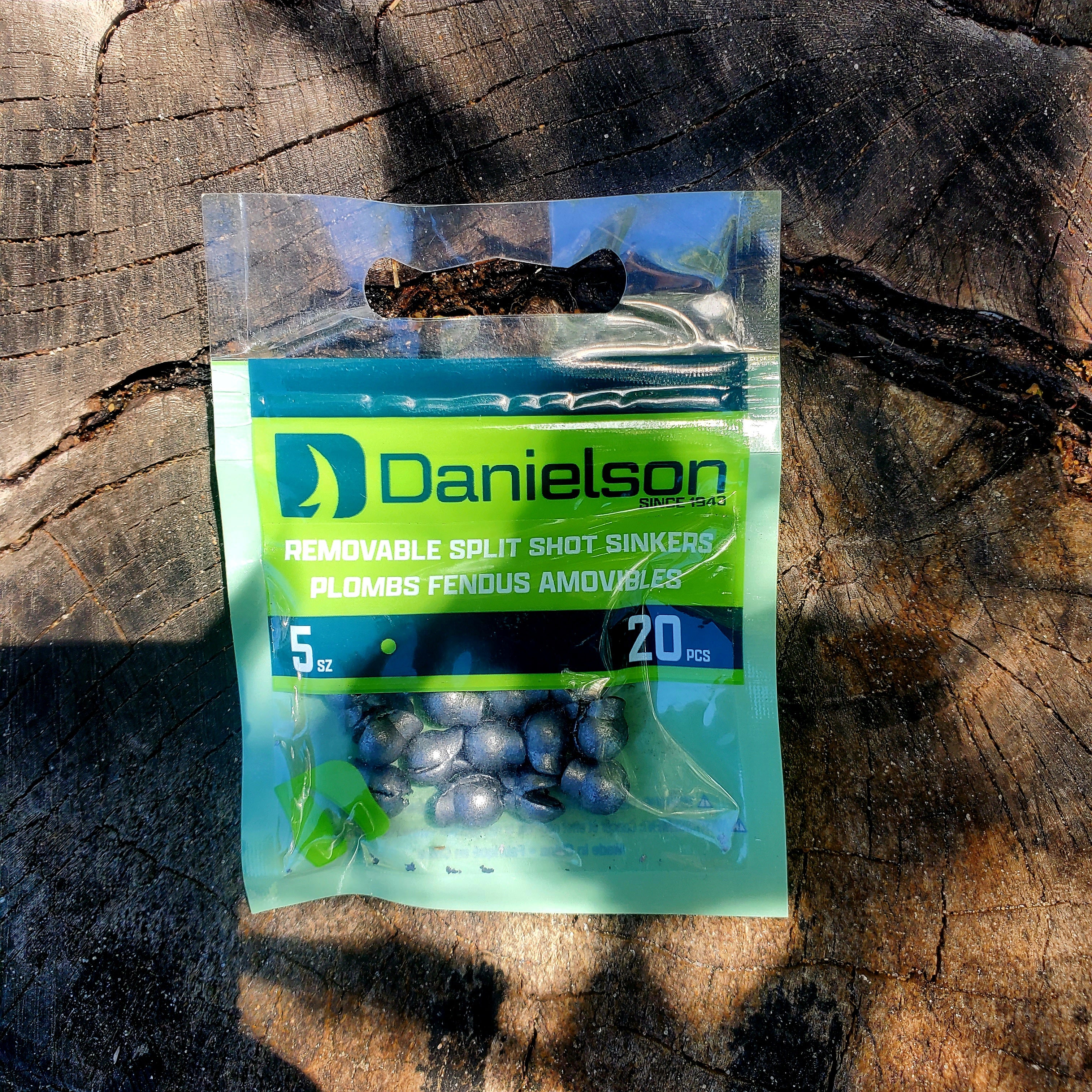 Danielson Split Shot Sinker Size 5