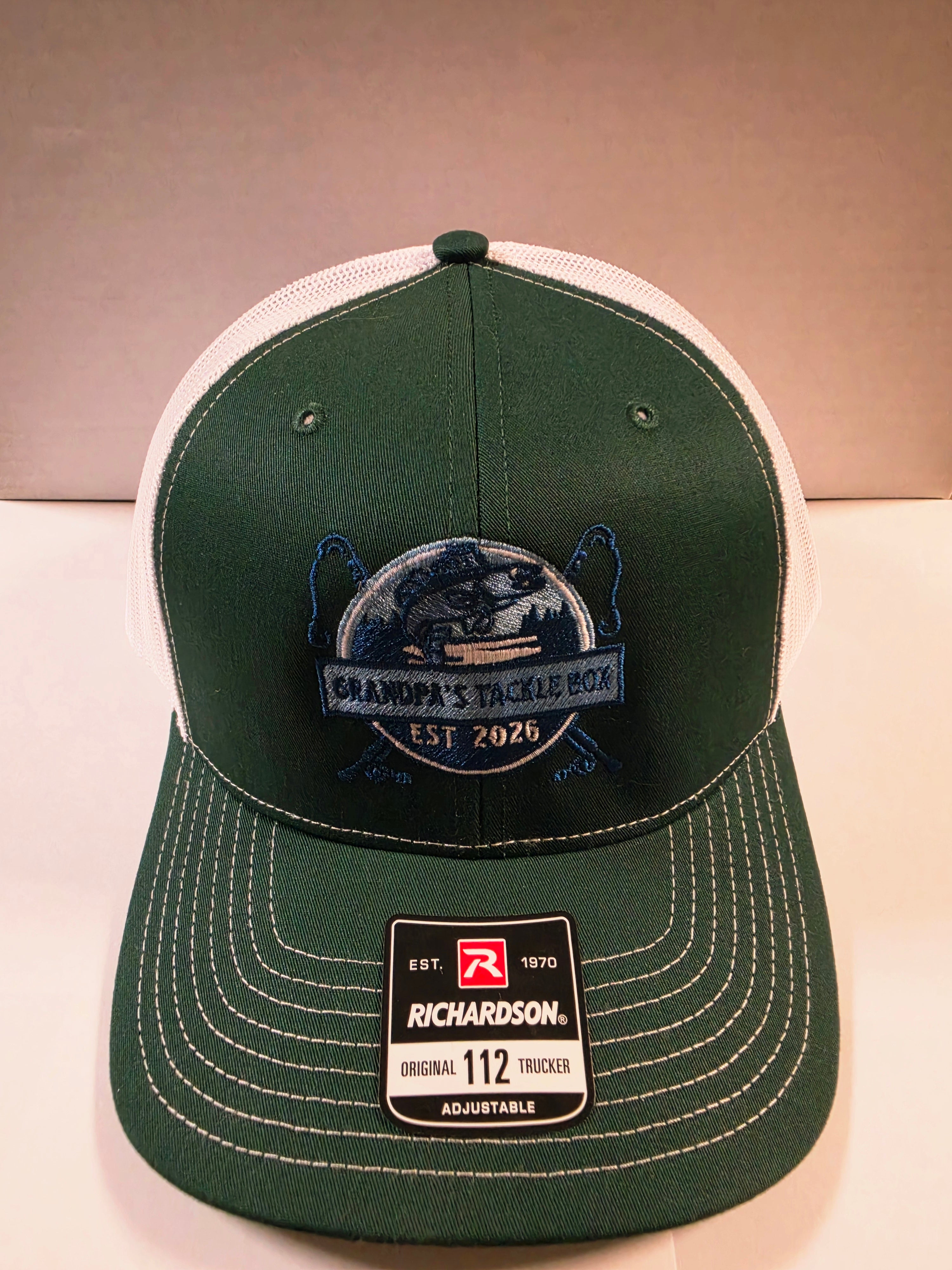 Richardson 112 adjustable hat Dark Green/White